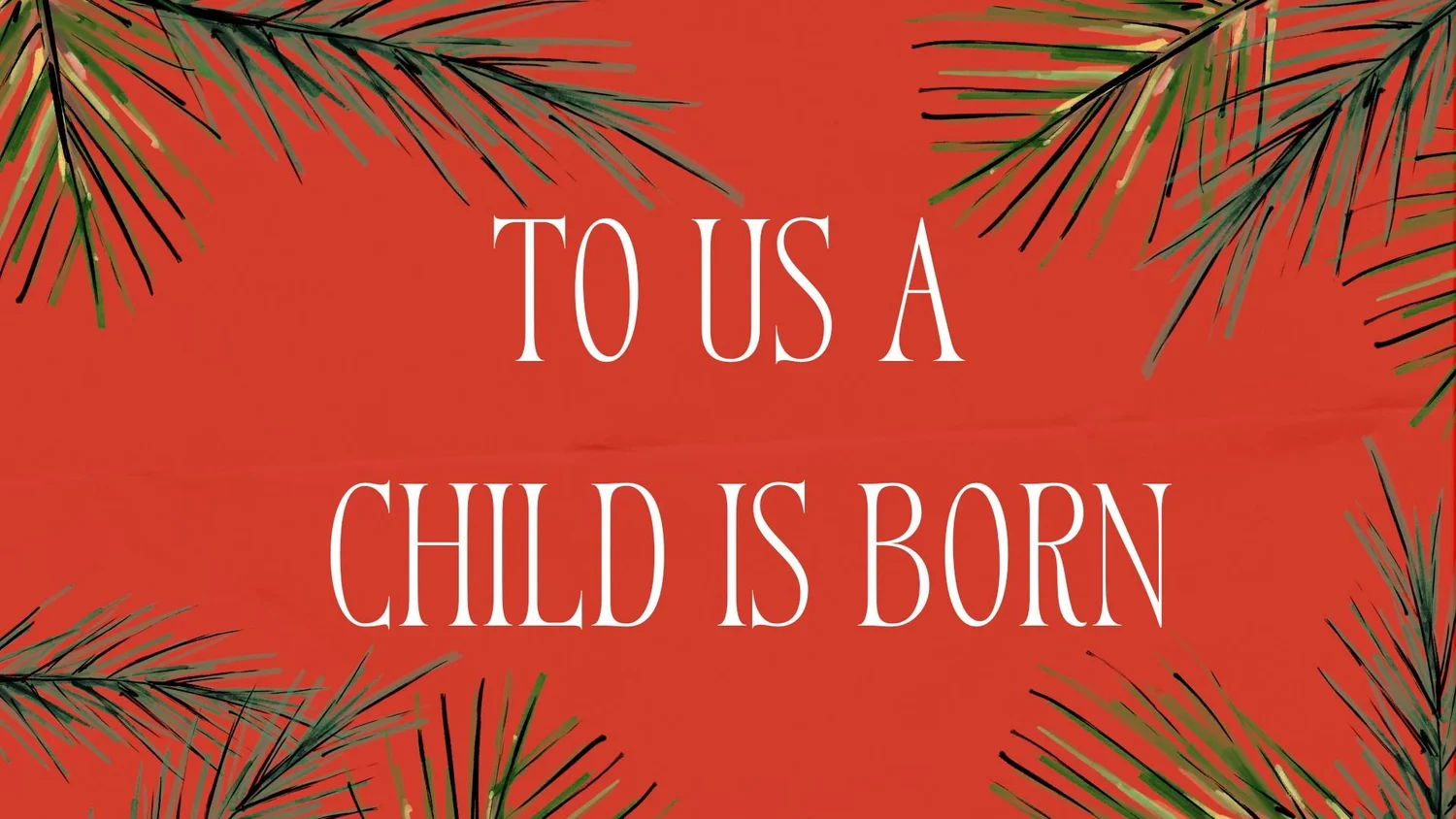 To Us A Child is Born episode artwork