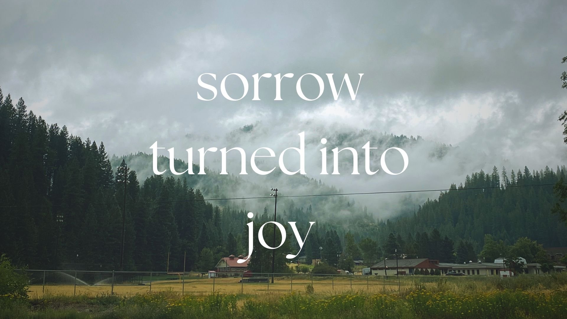 Sorrow Turned Into Joy