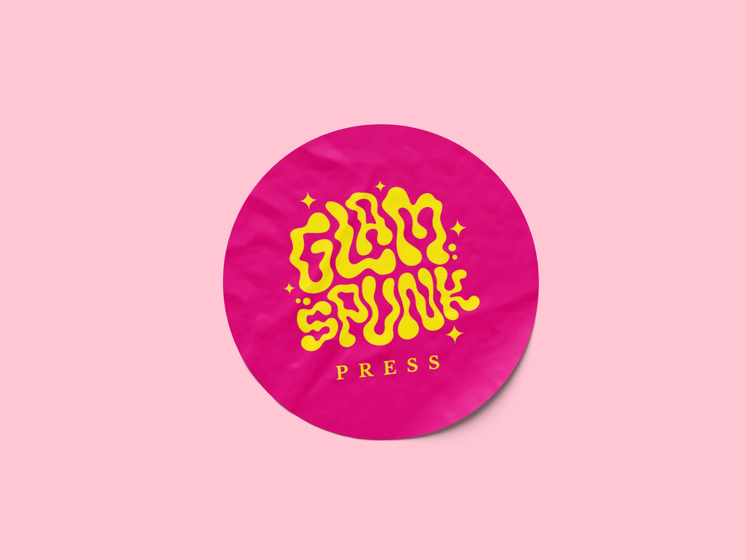 Logotipo Glam Spunk Press