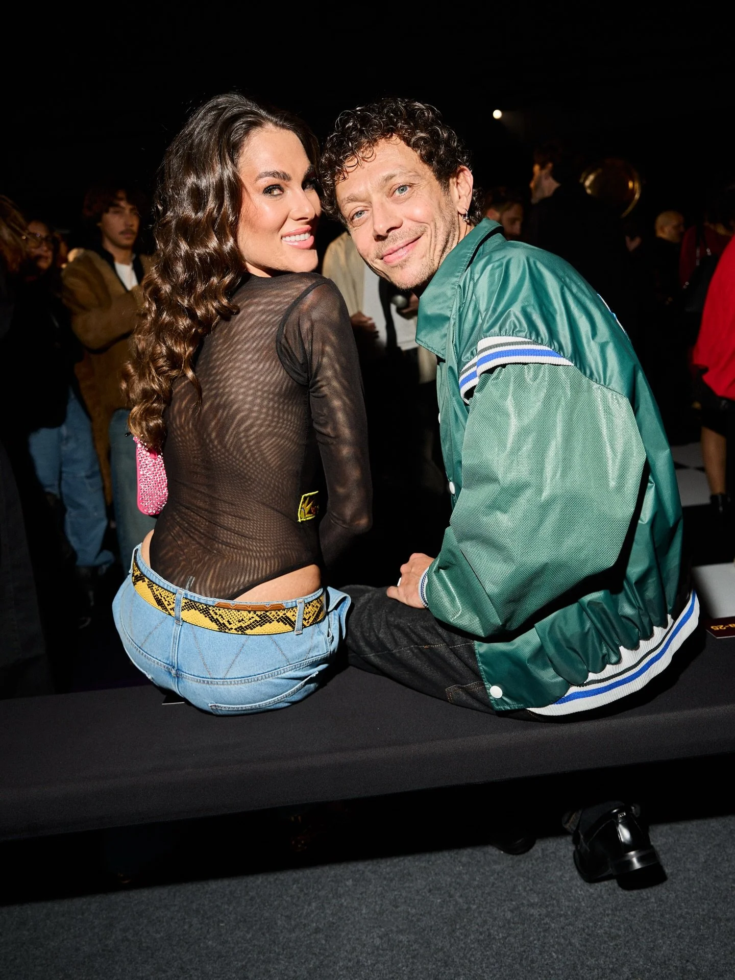 Wouldn&rsquo;t have expected to run into Valentino Rossi @valeyellow46 and Francesca Sofia Novello @francescasofianovello , but at a GCDS show anything is possible. Thanks for the great snap!

#gcdsbackstage #gcds #valentinorossi #milanfashionweek