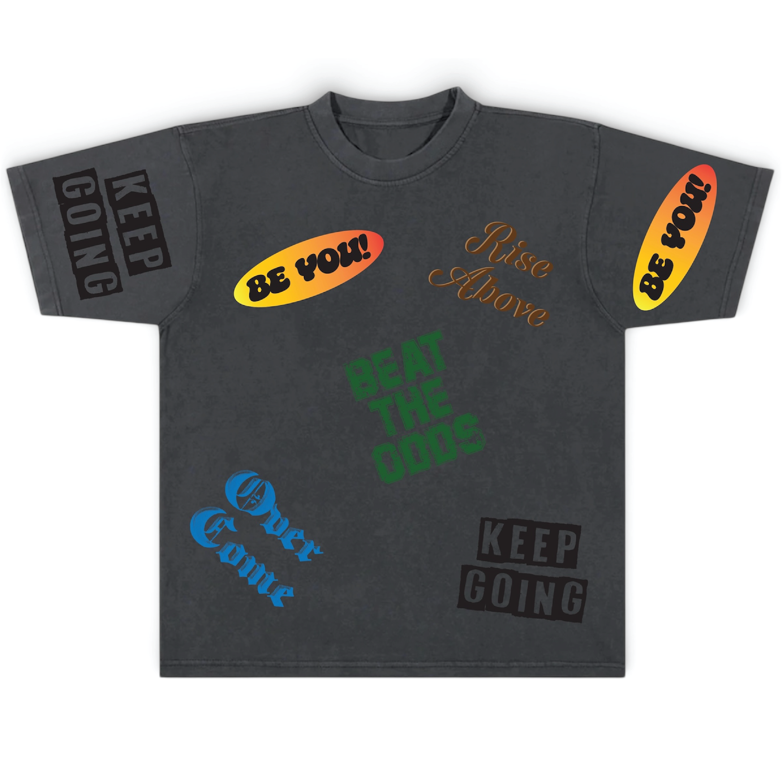 MOTIVATION TEE (VINTAGE GREY)