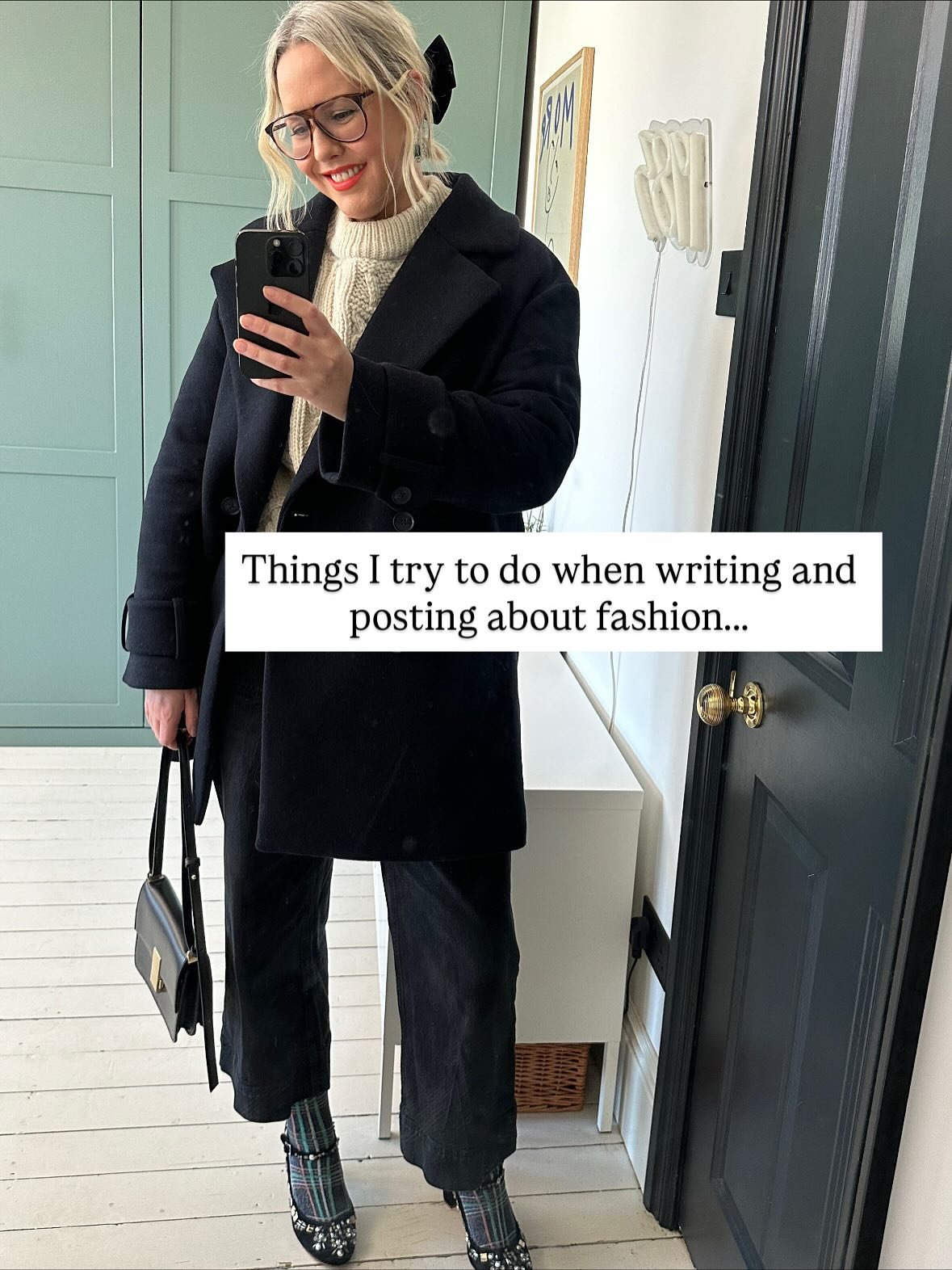 Following on from things I don&rsquo;t do, here are some I try and do!