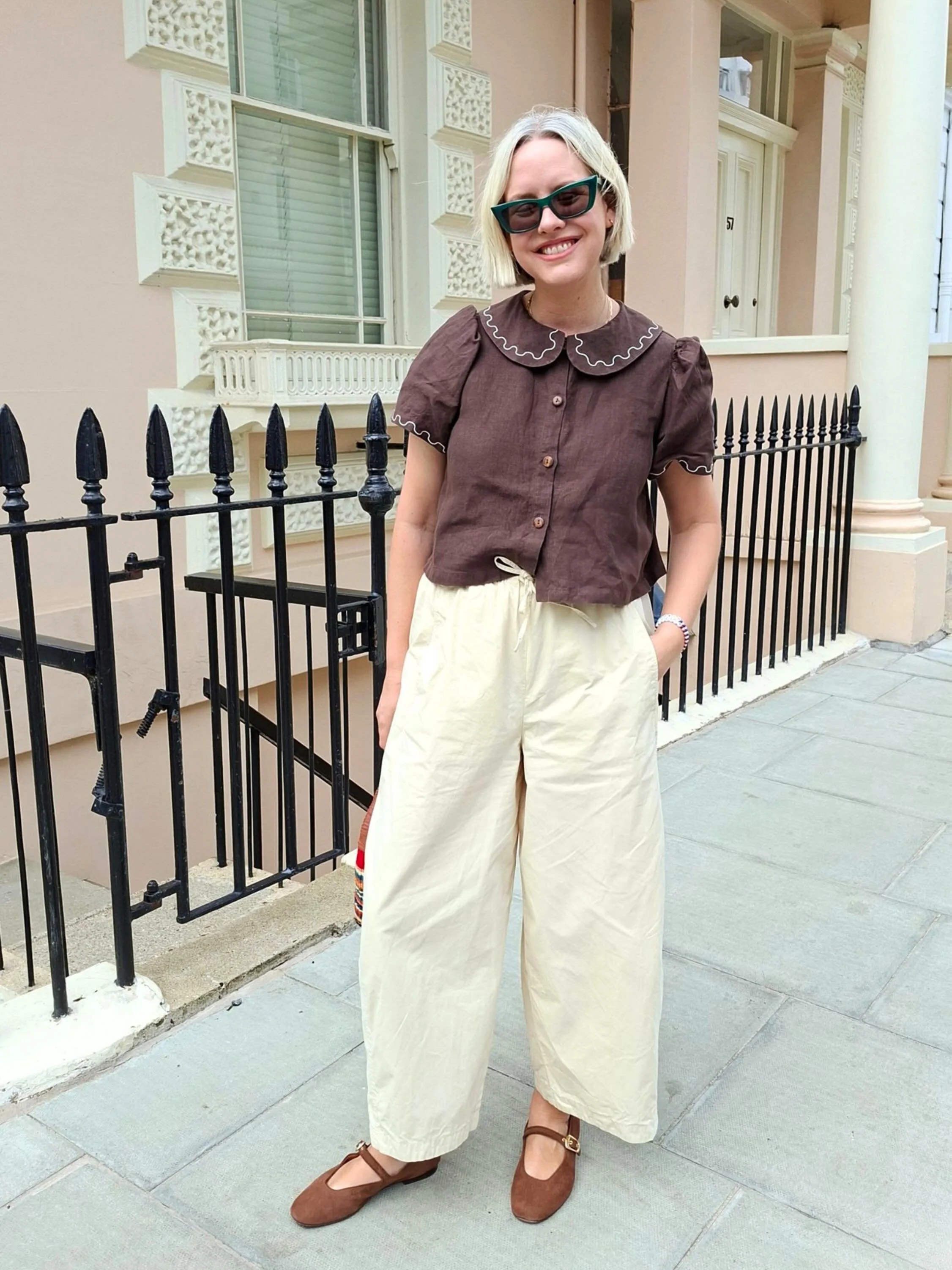 AD I reach for @ma_lin_online blouses every season. The linen &lsquo;Frances&rsquo; is a beautiful light fabric and so easy to wear, made sustainably in small batches and this season&rsquo;s updates include even more gorgeous colourways (hello chocol