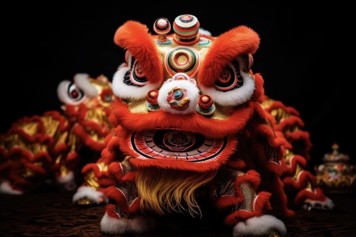 Lion Dancers by Eastern Ways Martial Arts (Copy)