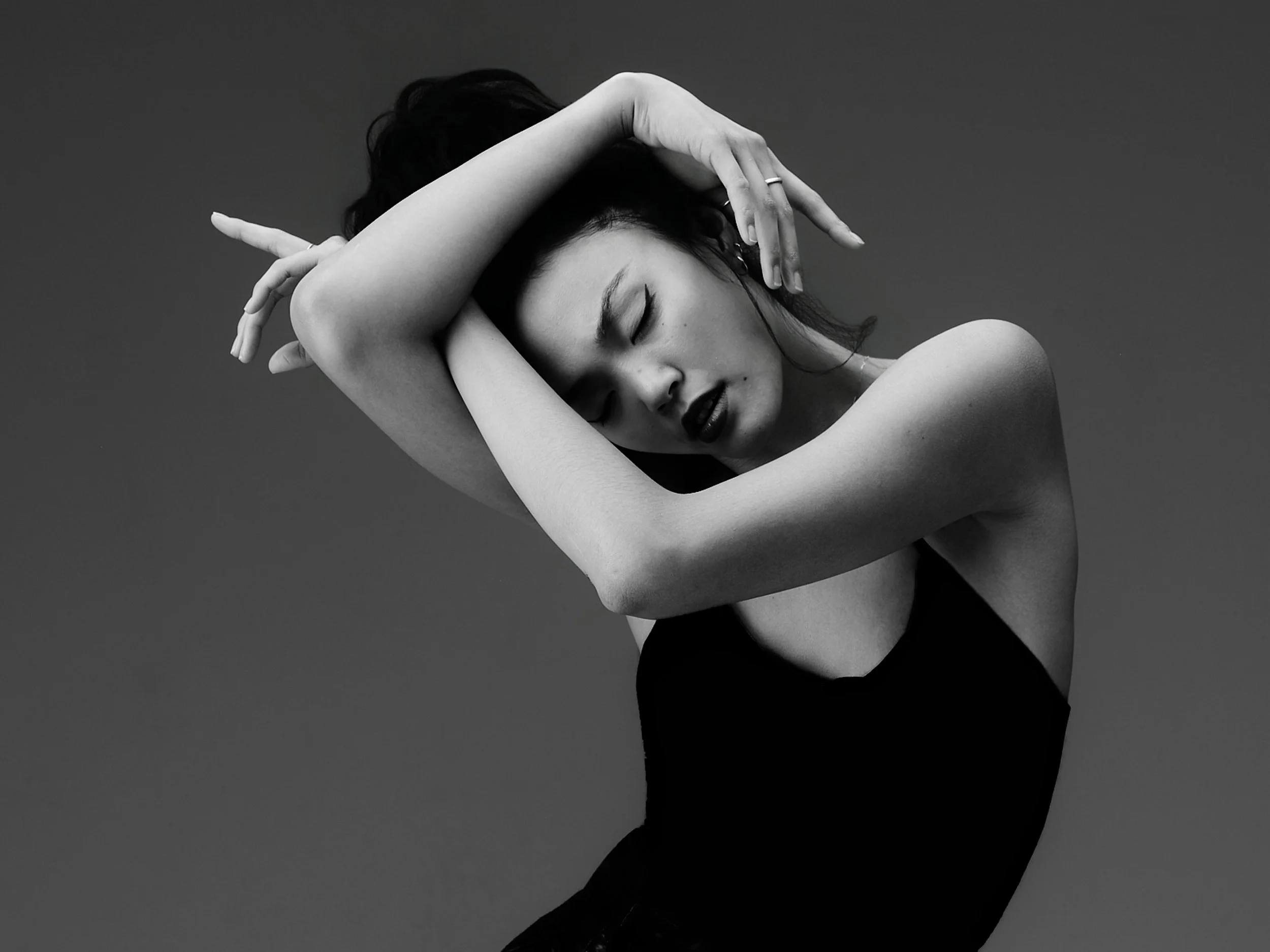 Movement photography of a contemporary dancer, New York City