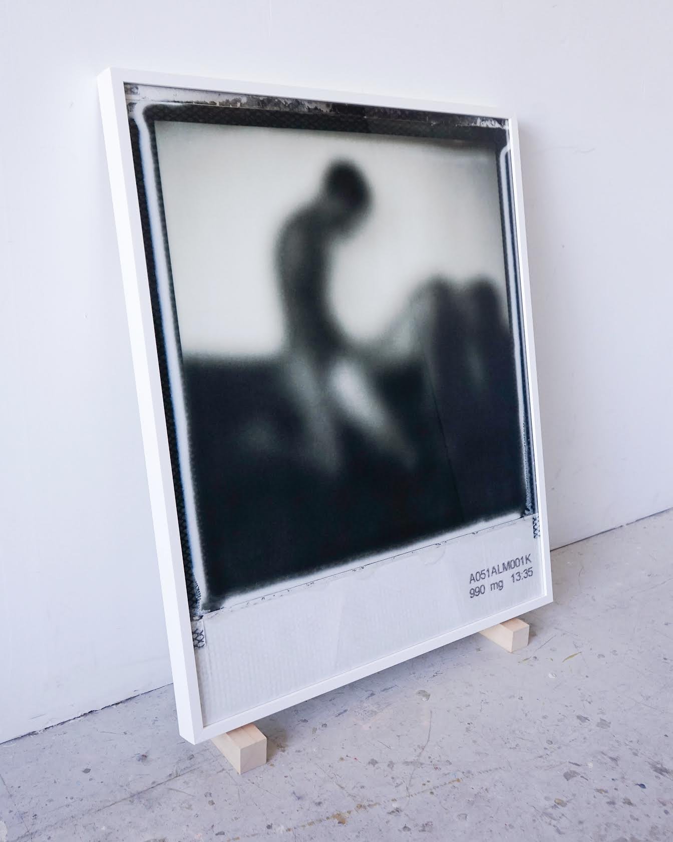 A051ALM001K (position one) , 2022, Archival Pigment Print of a Polaroid Photograph, 40 x 32 in.