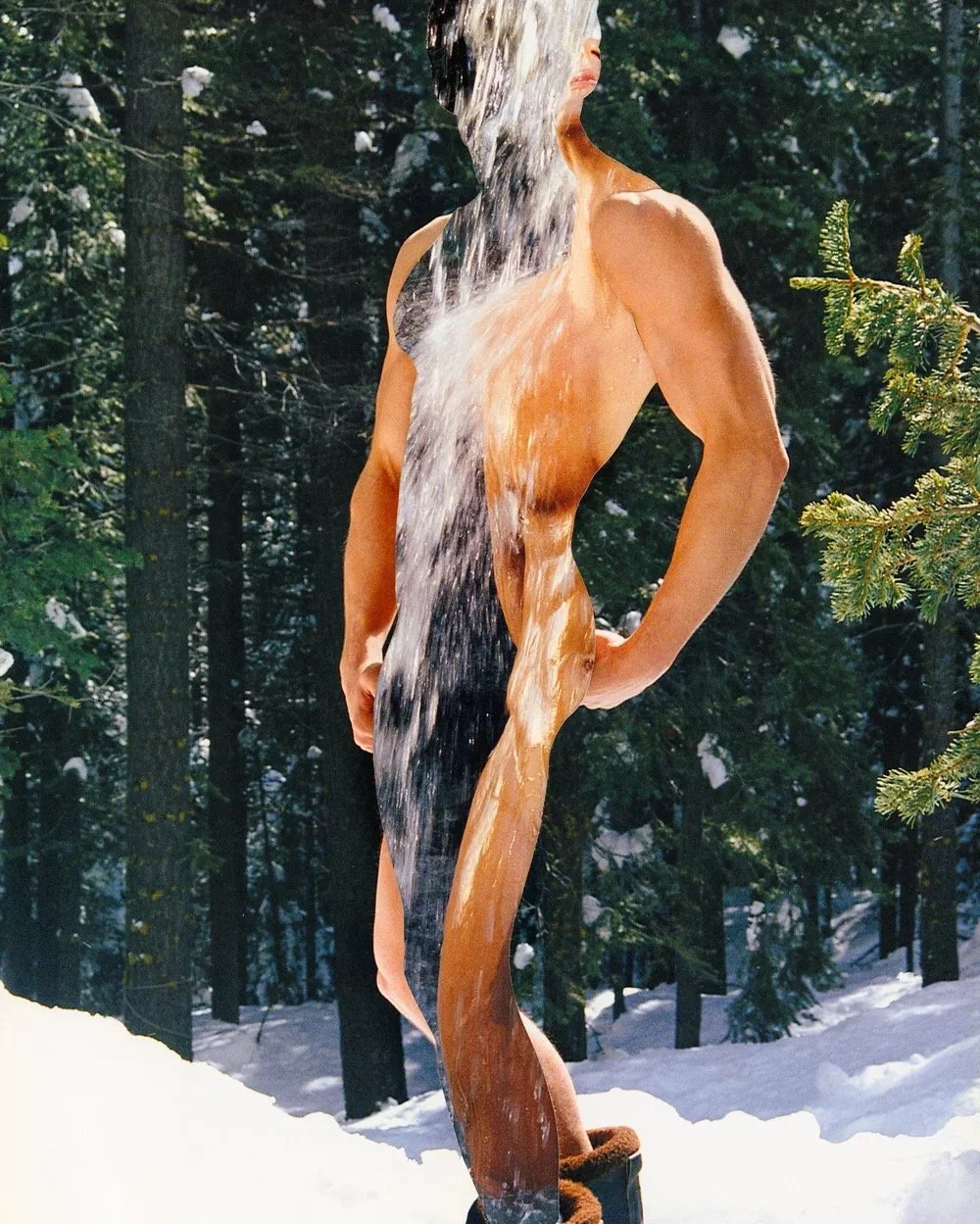   Snow Shower, January,  Archival Pigment Print, 16”x20” + 32”x40” 