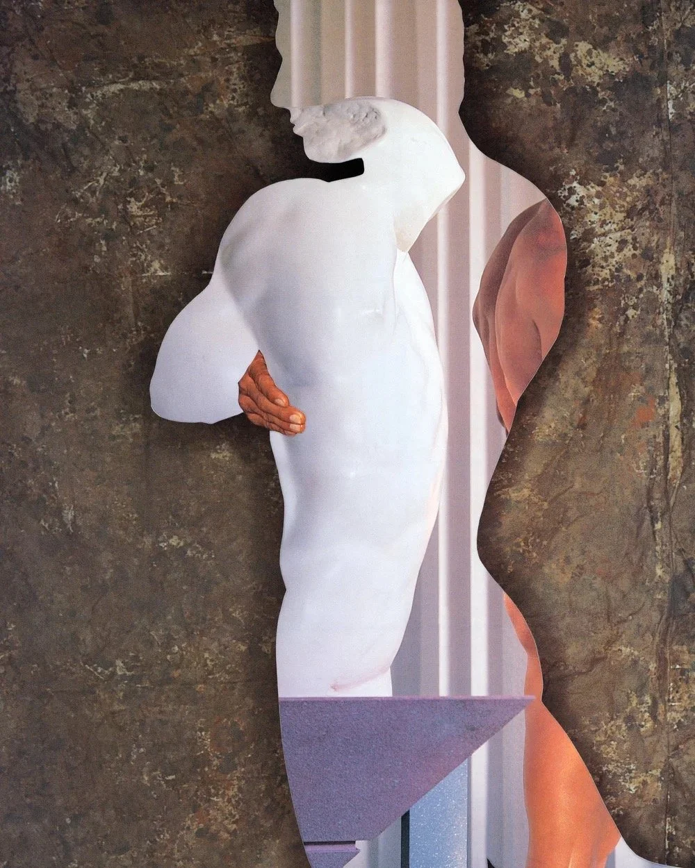   Statue, April,    Archival Pigment Print, 16”x20” + 32”x40” 