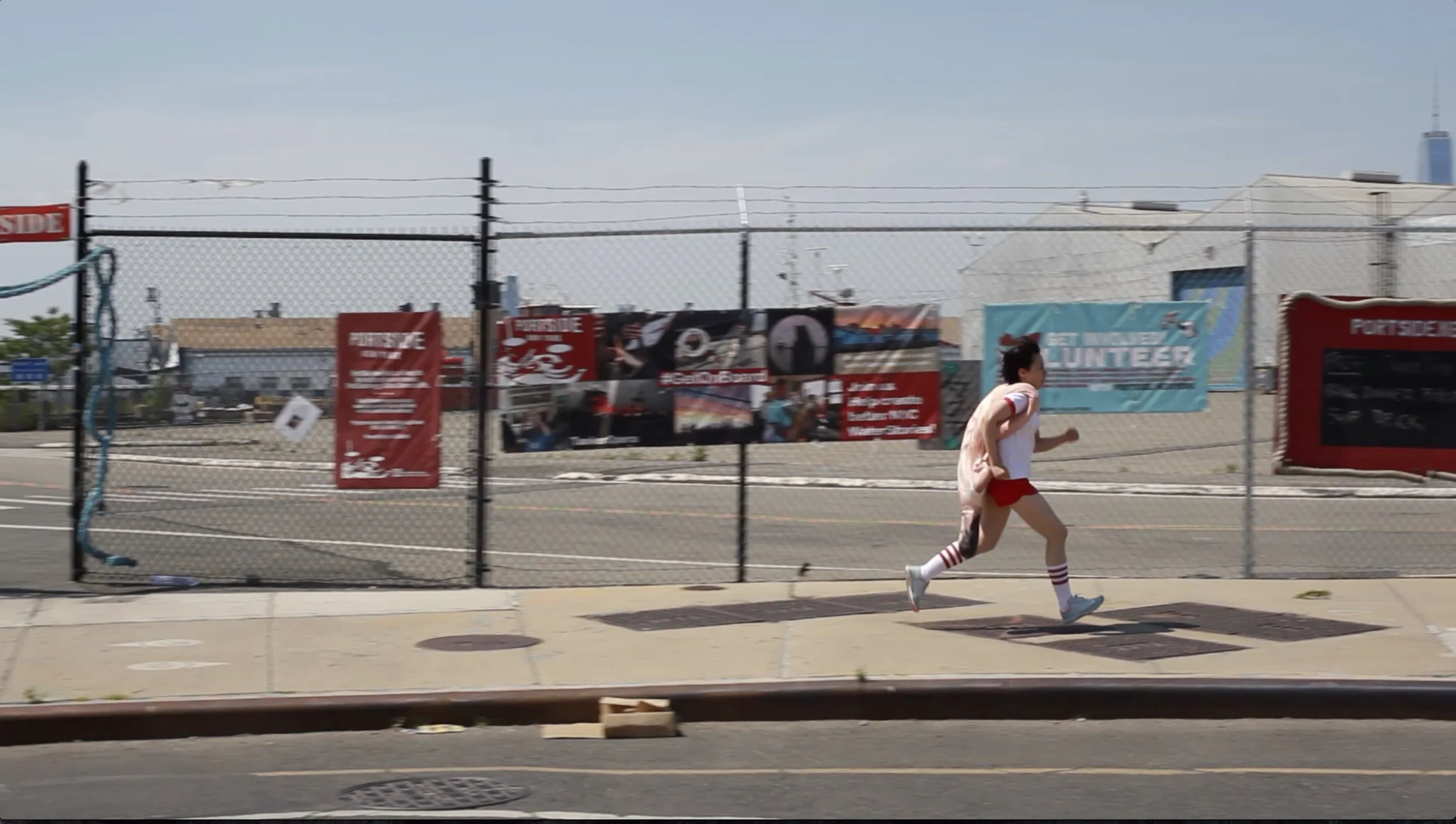  Video: Walking with My Man, 3 mins 