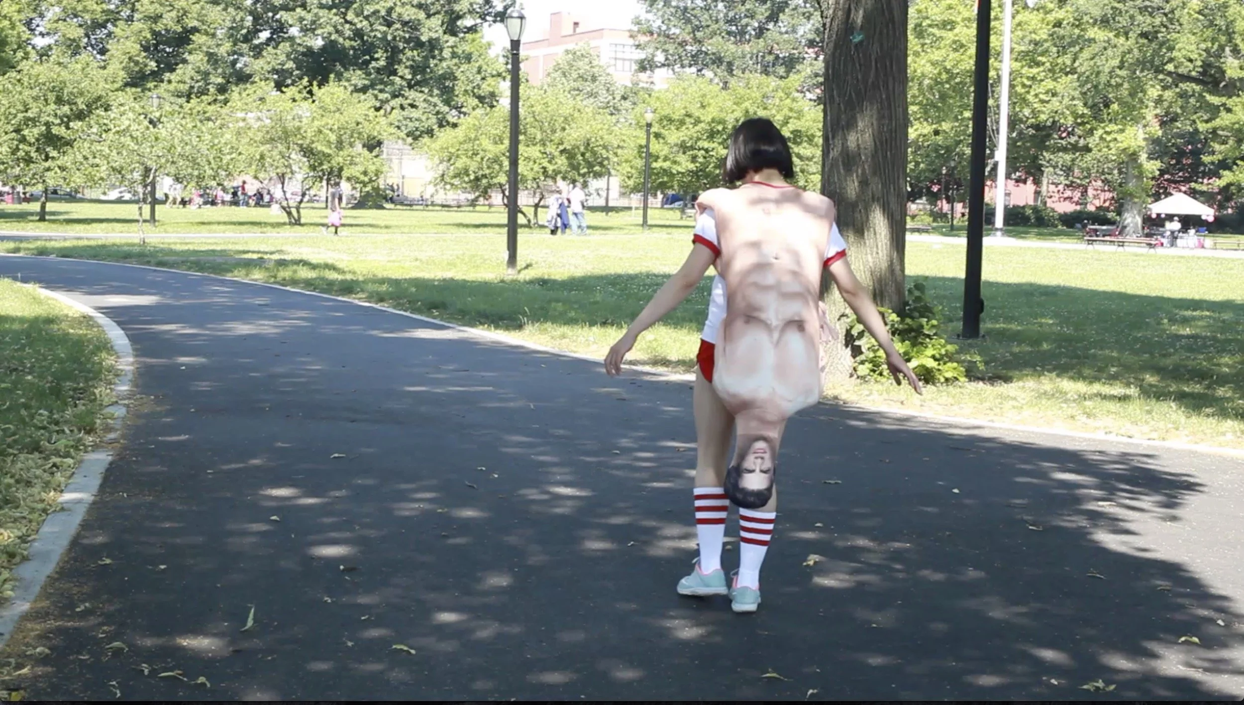  Video: Walking with My Man, 3 mins 