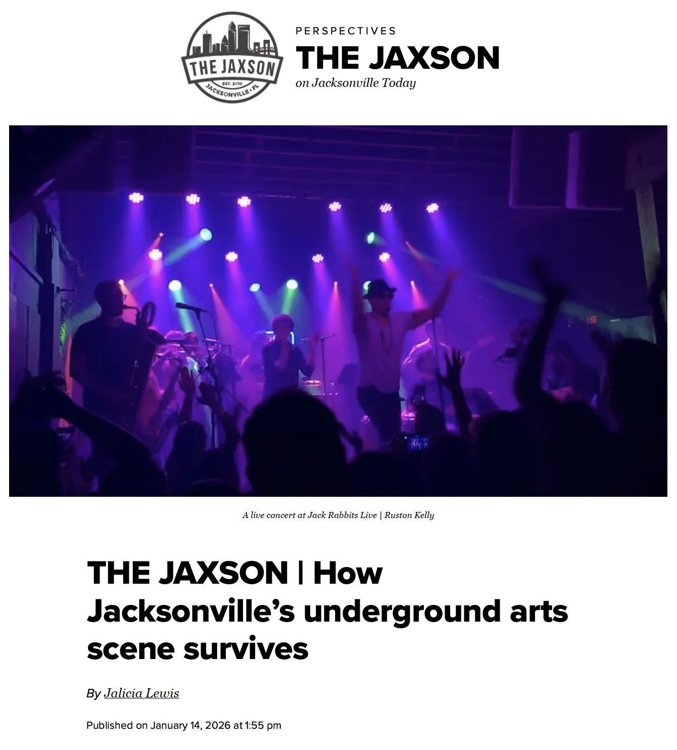 How Jacksonville’s underground arts scene survives