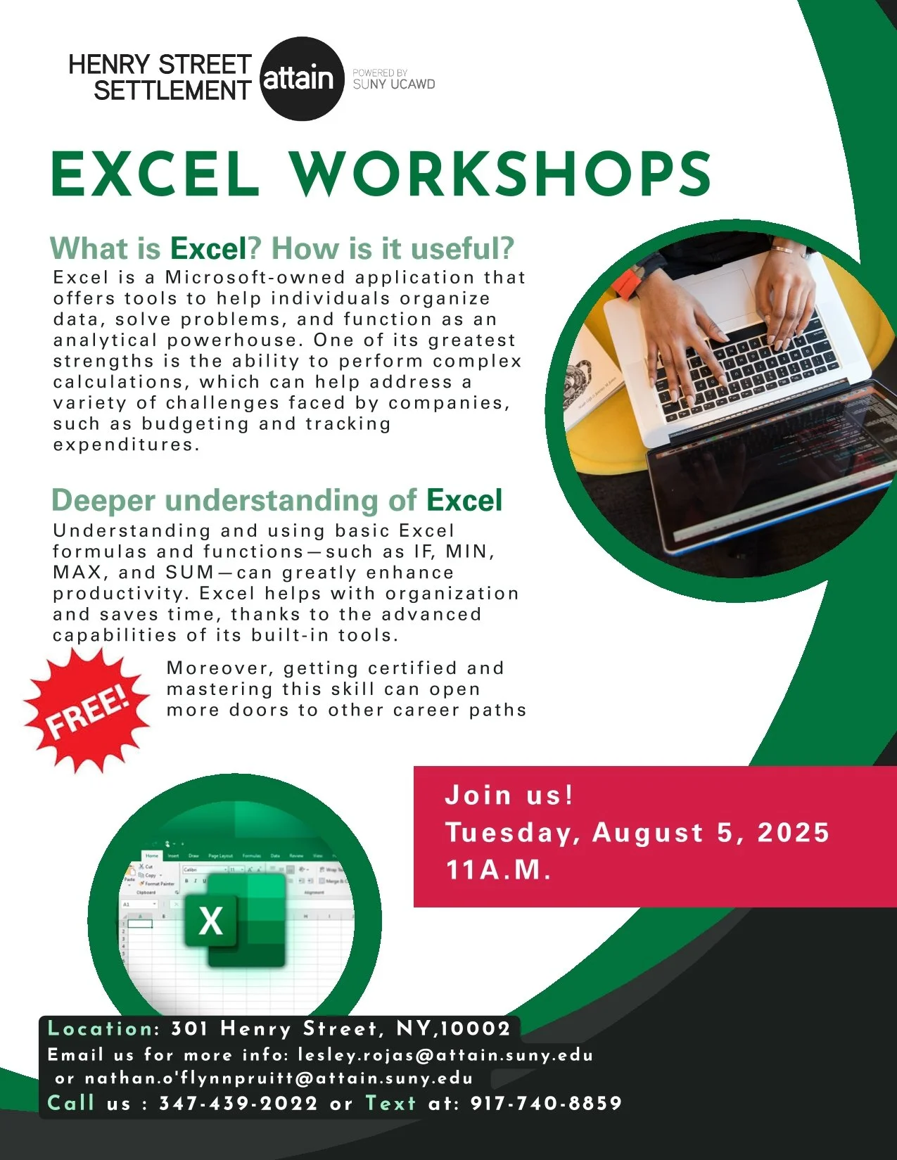 FREE Excel Summer Mini Series: Functions & Other Advanced Tools