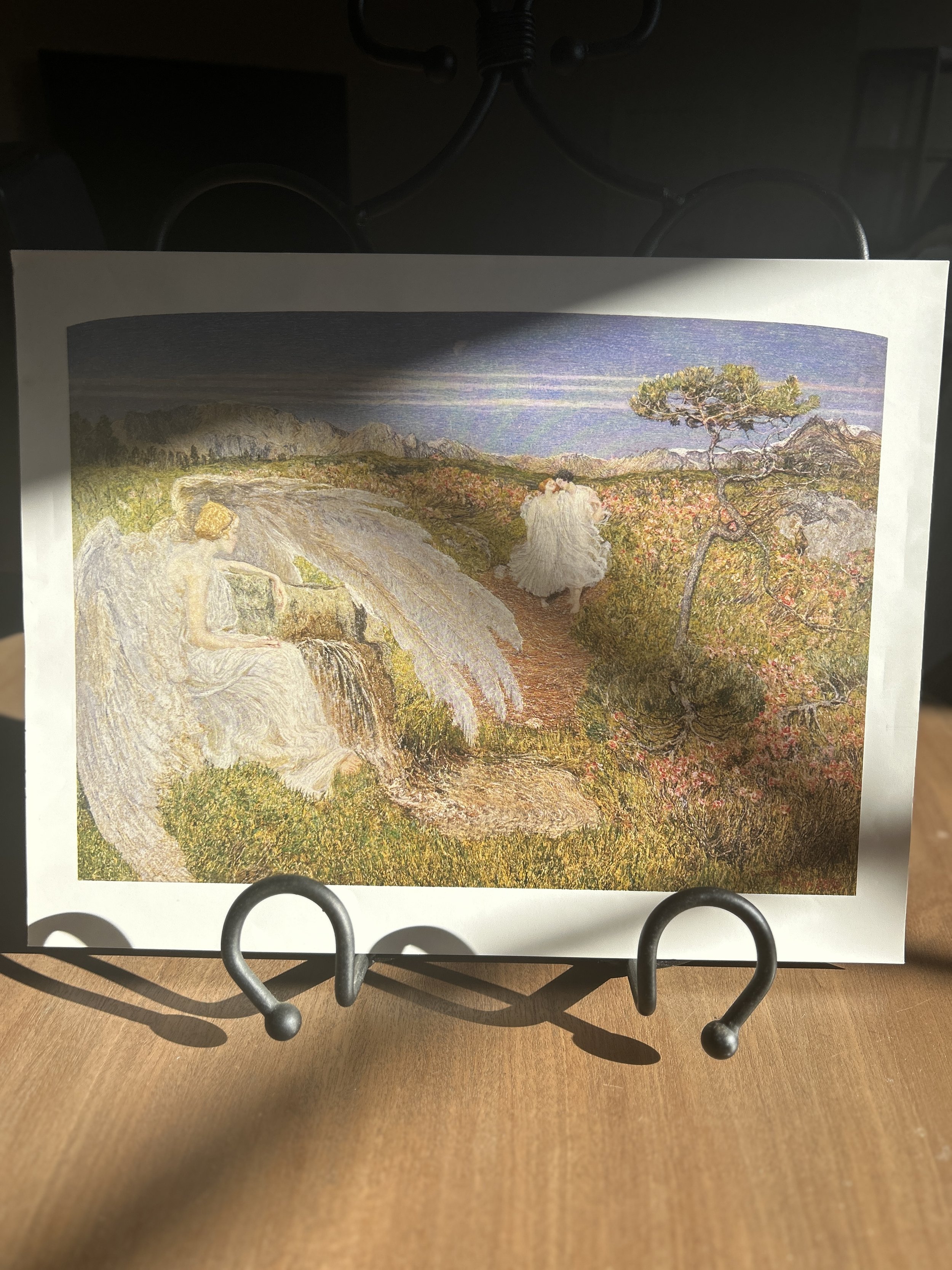 "Love at the Fountain of Life"by Giovanni Segantini, print
