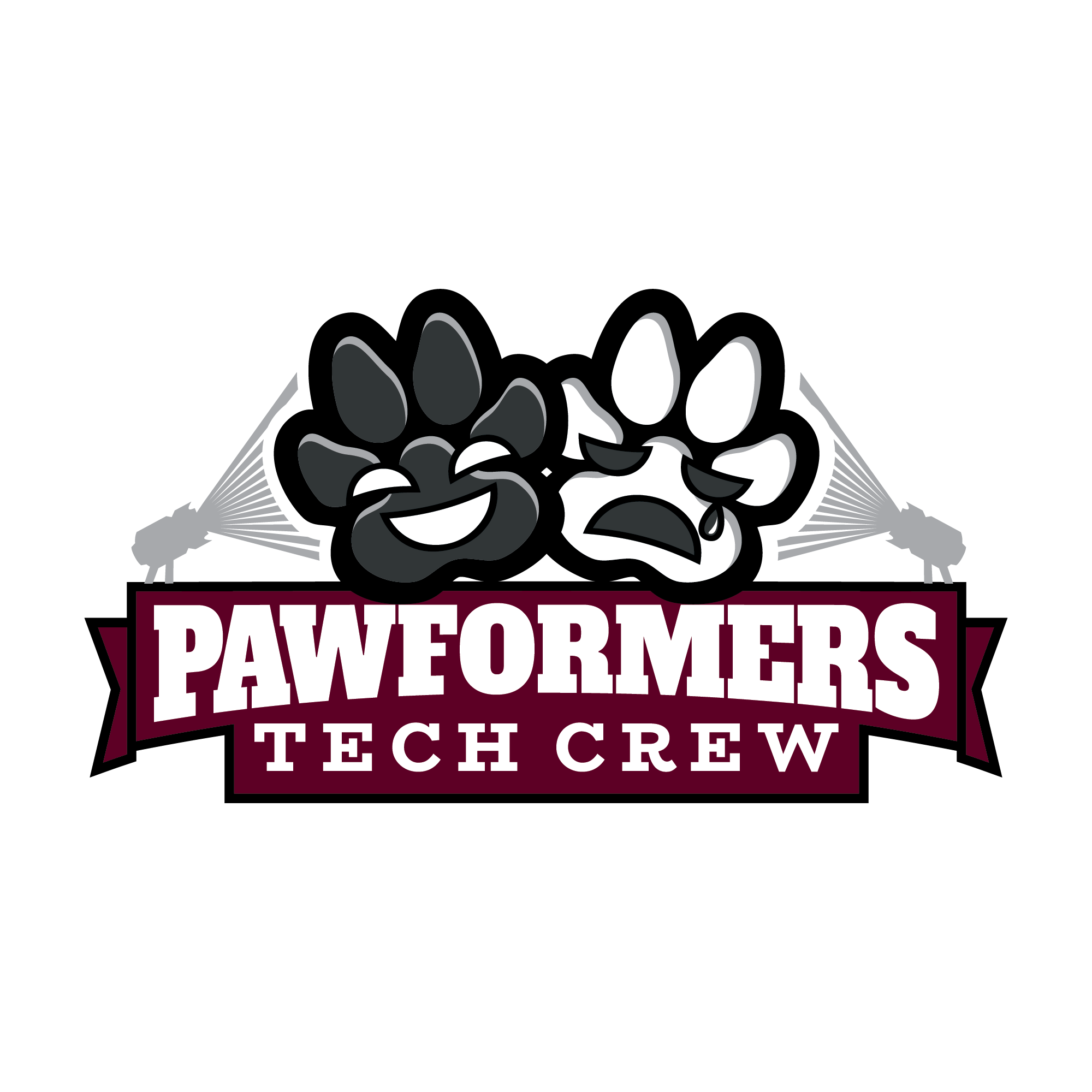 Paloma Valley Pawformers Tech Logo