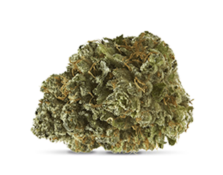 Picture of marijuana flower, including whole flower, pre-ground, shake, and buds.
