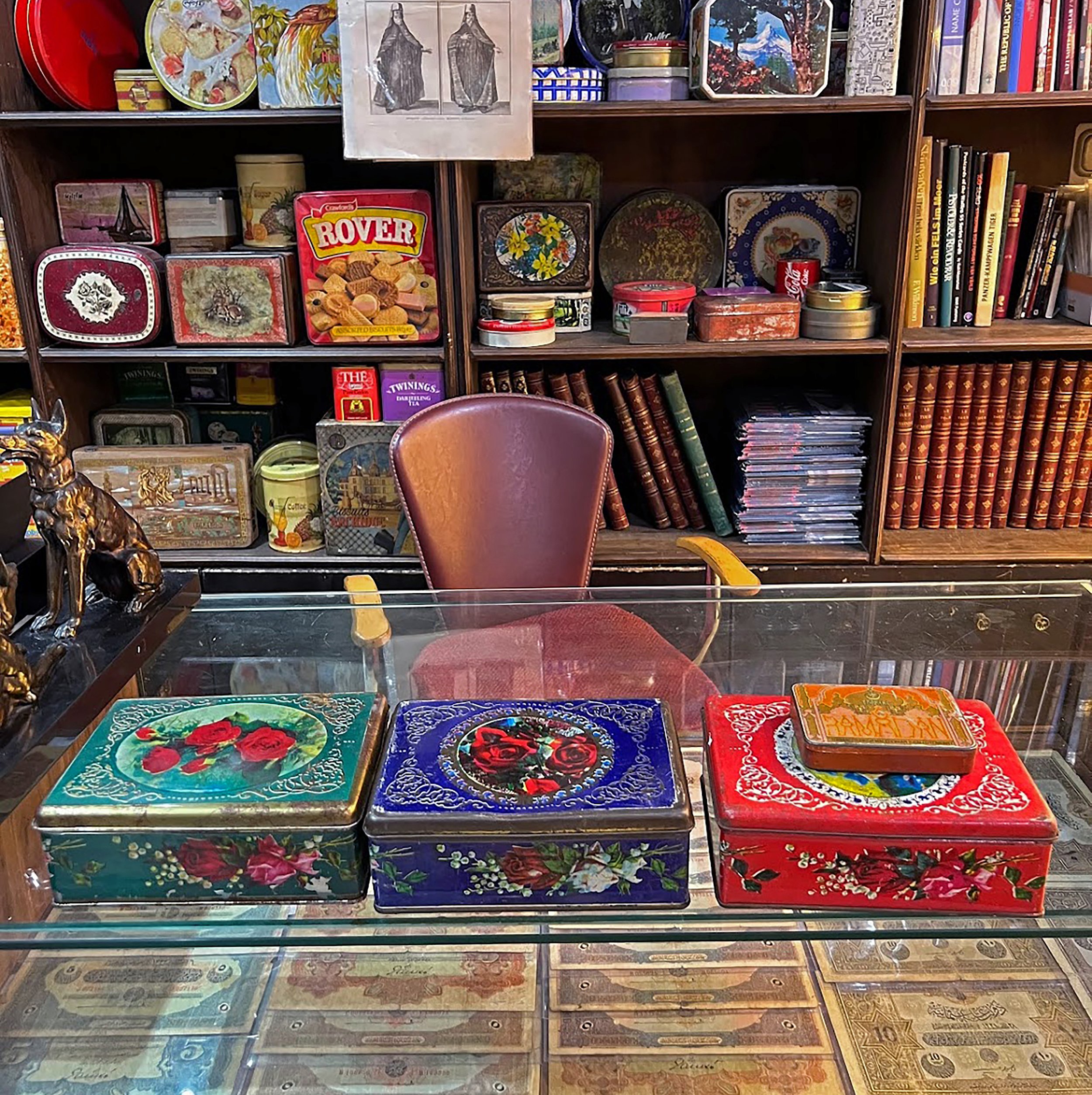 Vintage Turkish Tin
