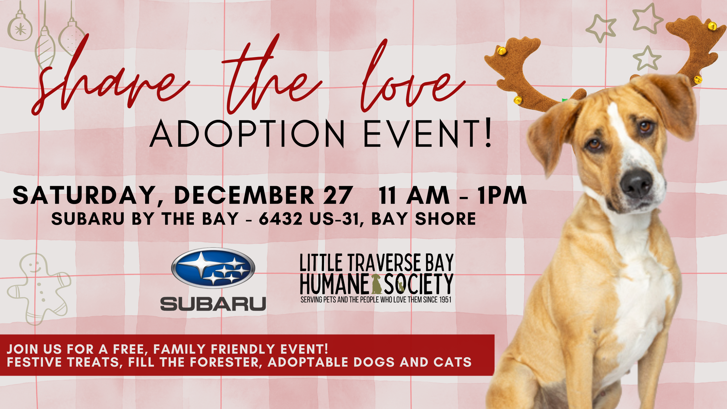 Subaru Share the Love: Adoption Event!