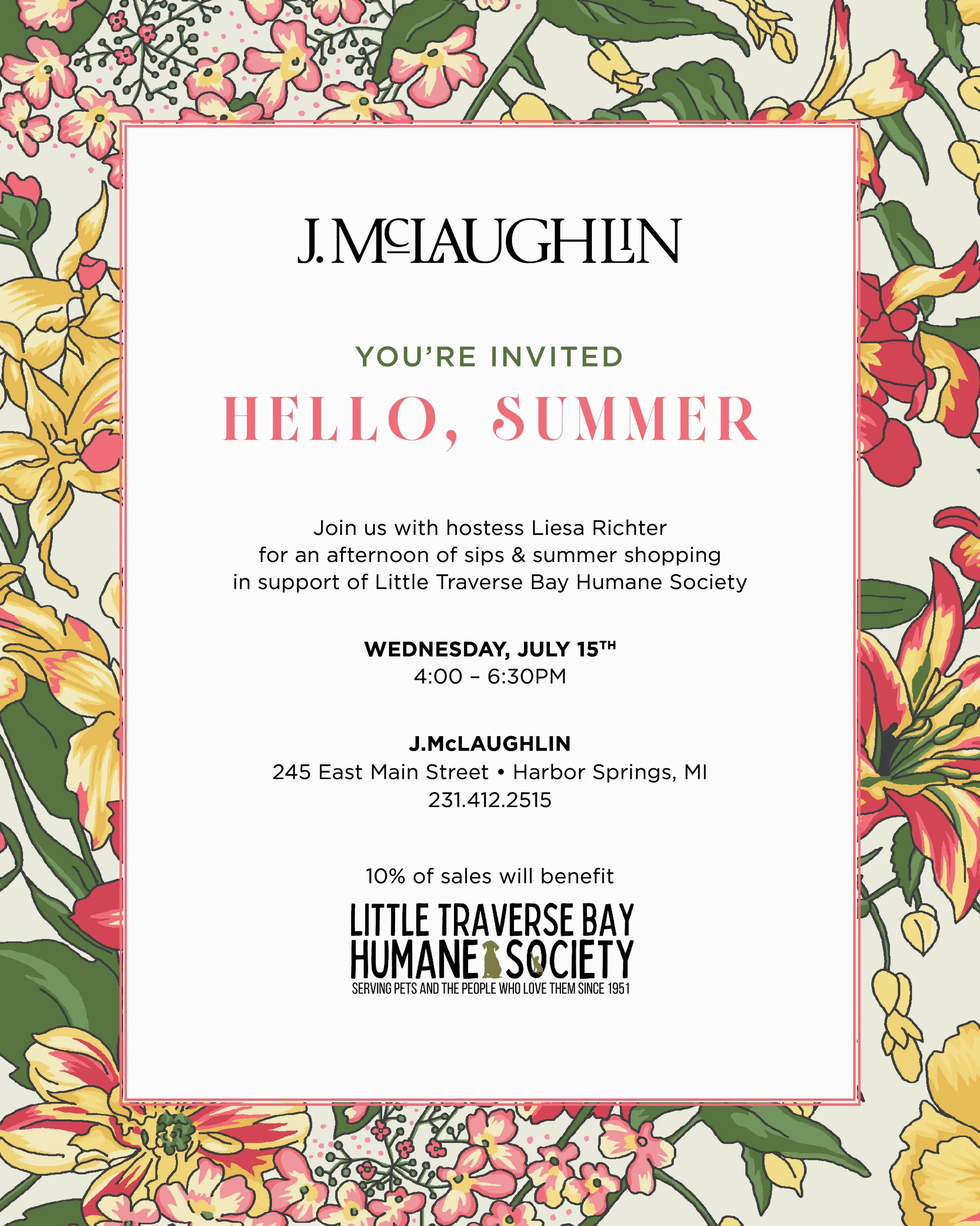 Hello, Summer at J.McLaughlin