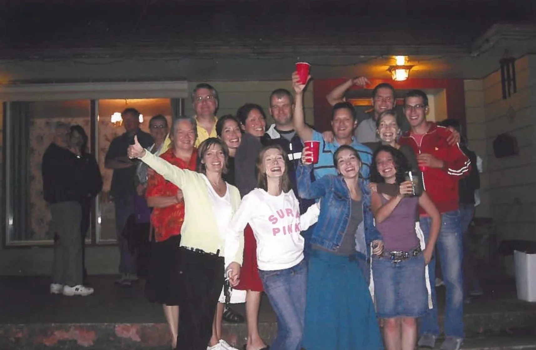 Family celebration for Isaak's graduation