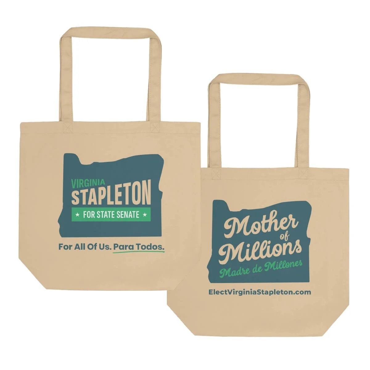 Virginia Stapleton Mother of Millions Tote Bag