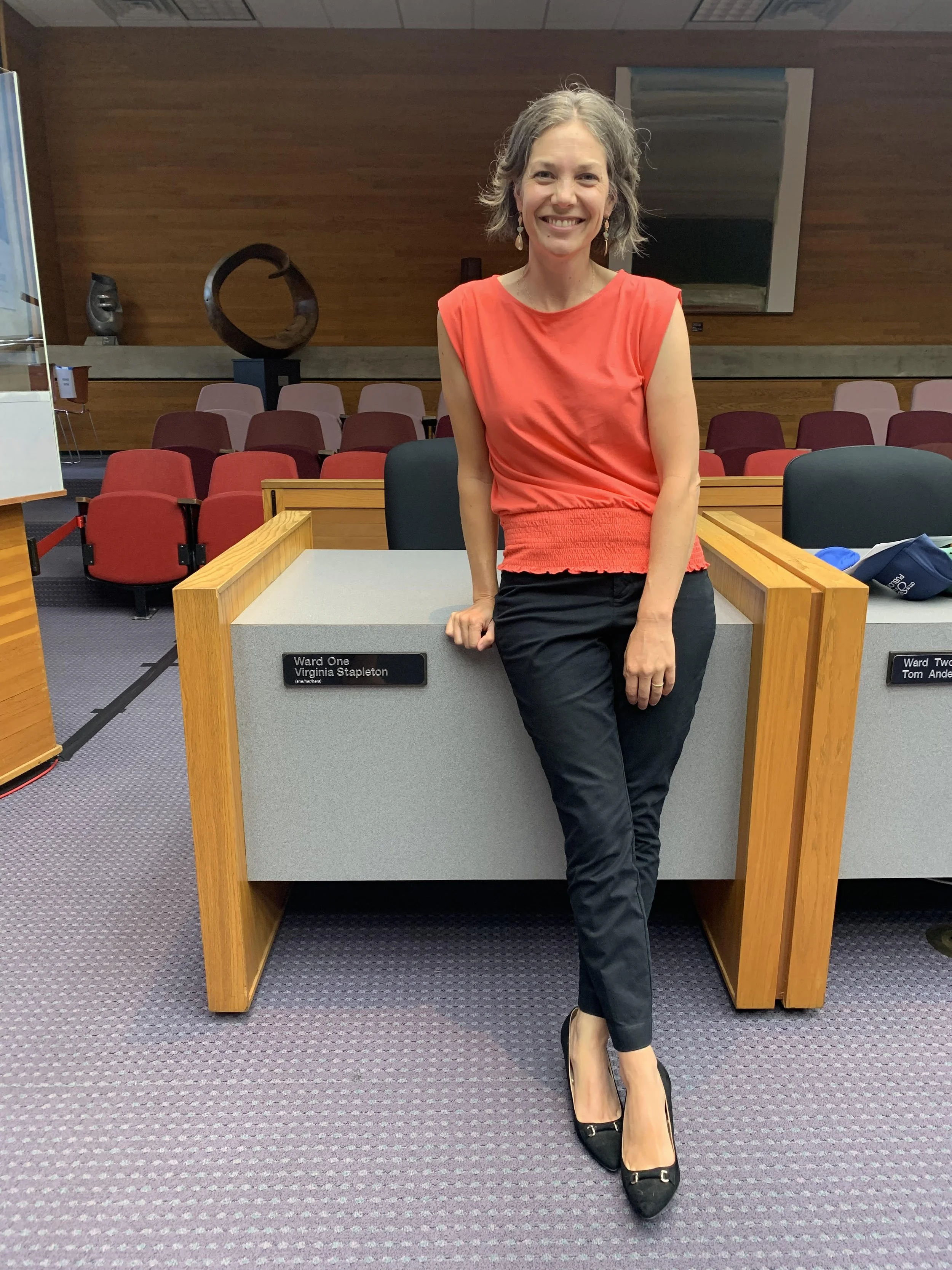 Virginia's first time in chamber