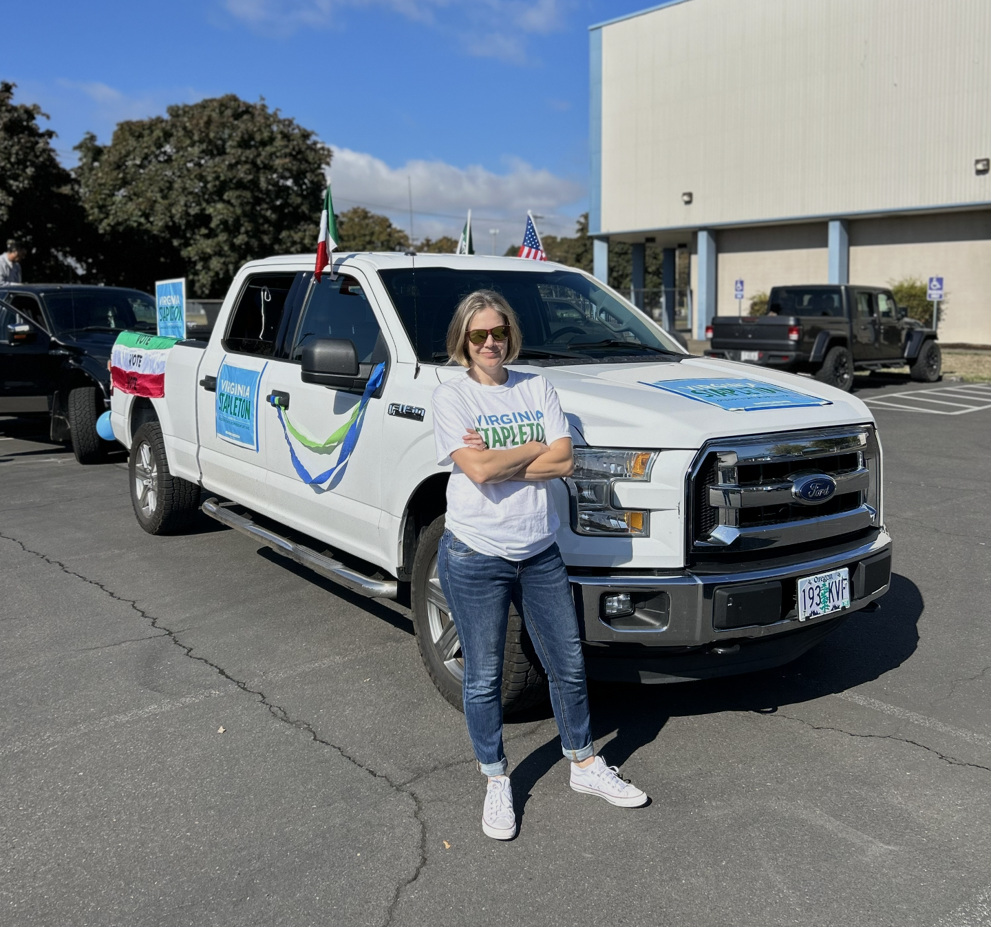 Cars caravan for Ciudadania en Oregon Get Out The Vote