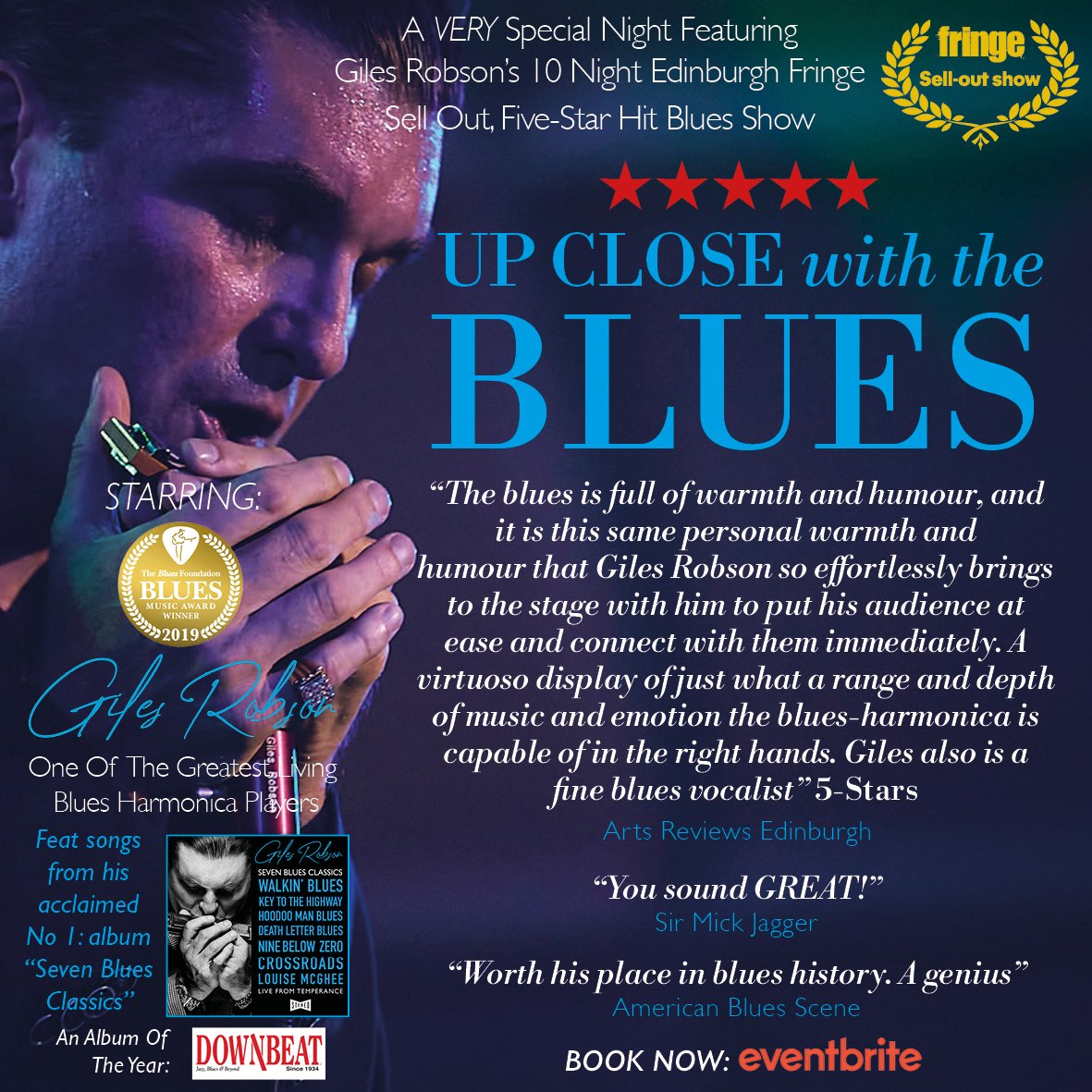 Up Close with the Blues starring Giles Robson
