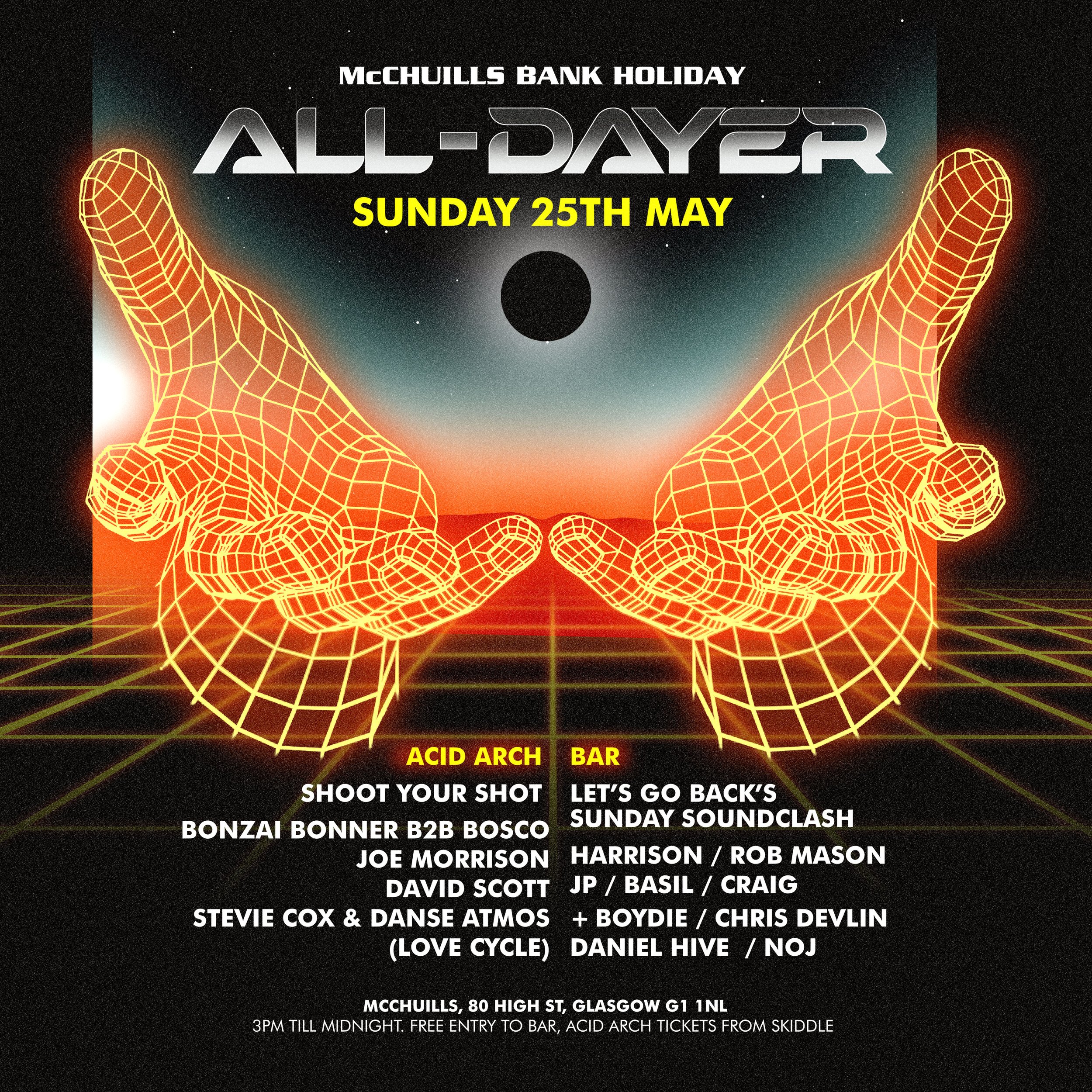 McChuills Bank Holiday | All-Dayer