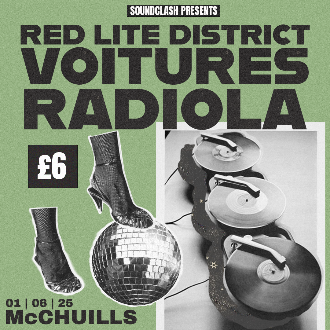 Soundclash Presents: Viotures, Radiola + The Red Lite District
