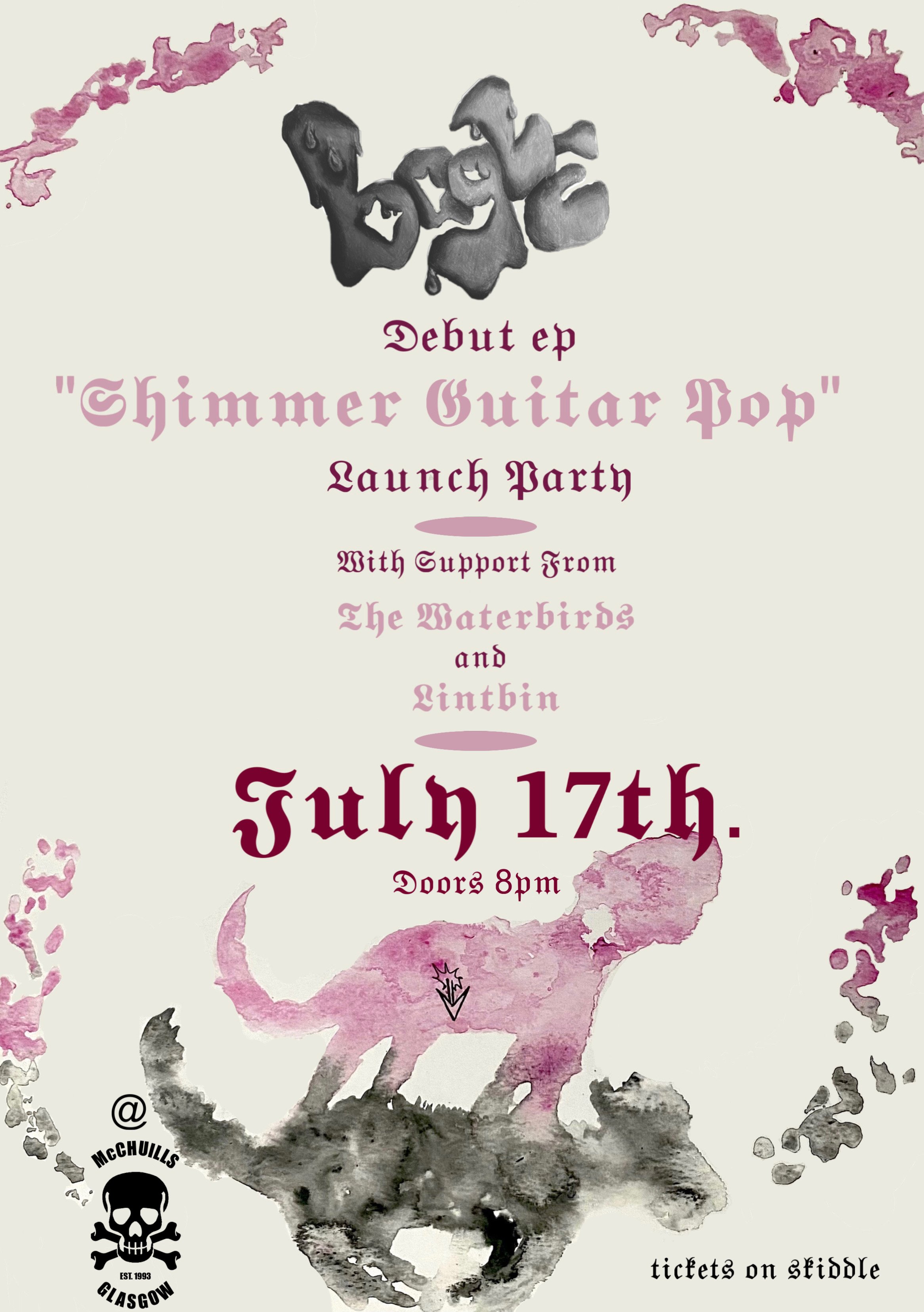 Bogle | Shimmer Guitar Pop Launch Party