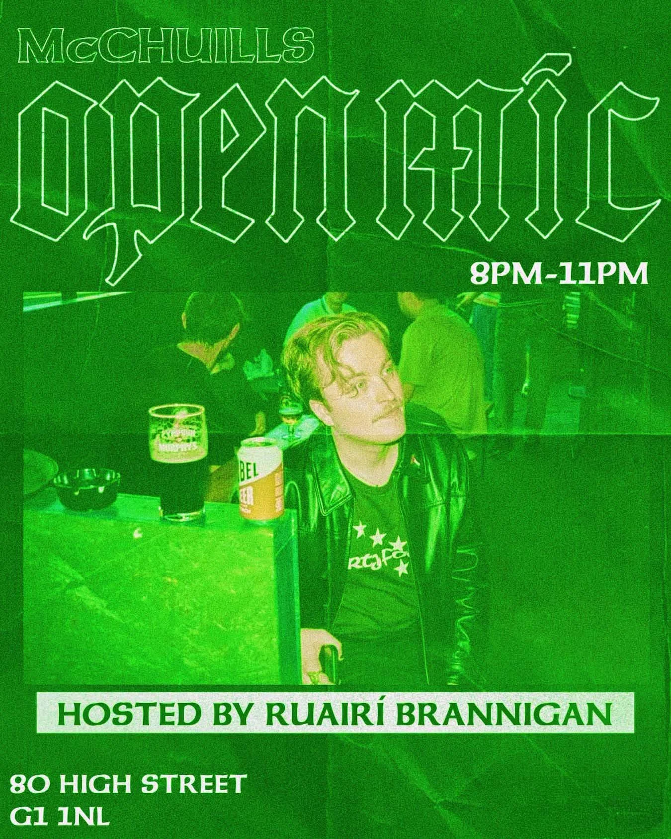 Open Mic: With Ruairí Brannigan
