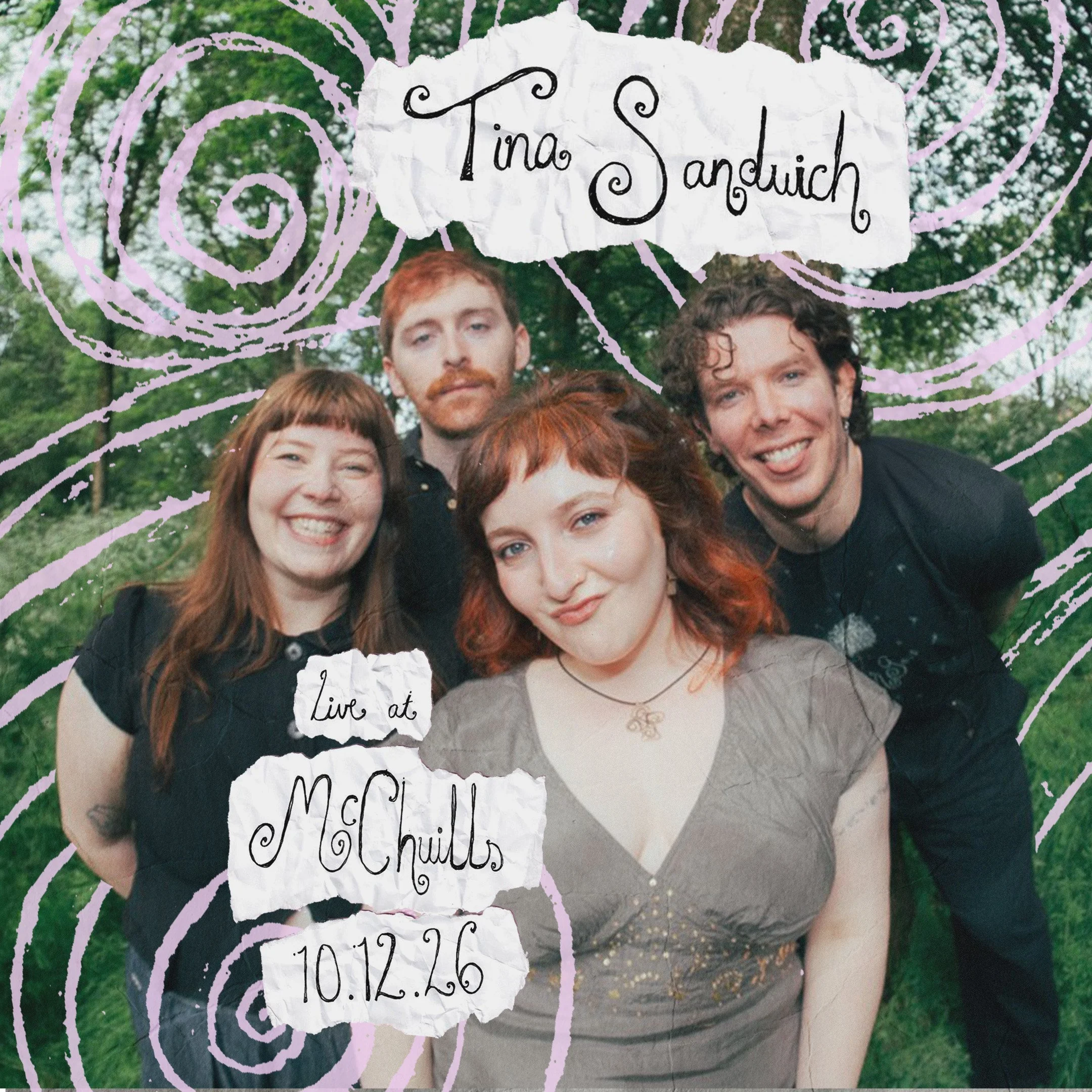 DF CONCERTS PRESENTS | TINA SANDWICH