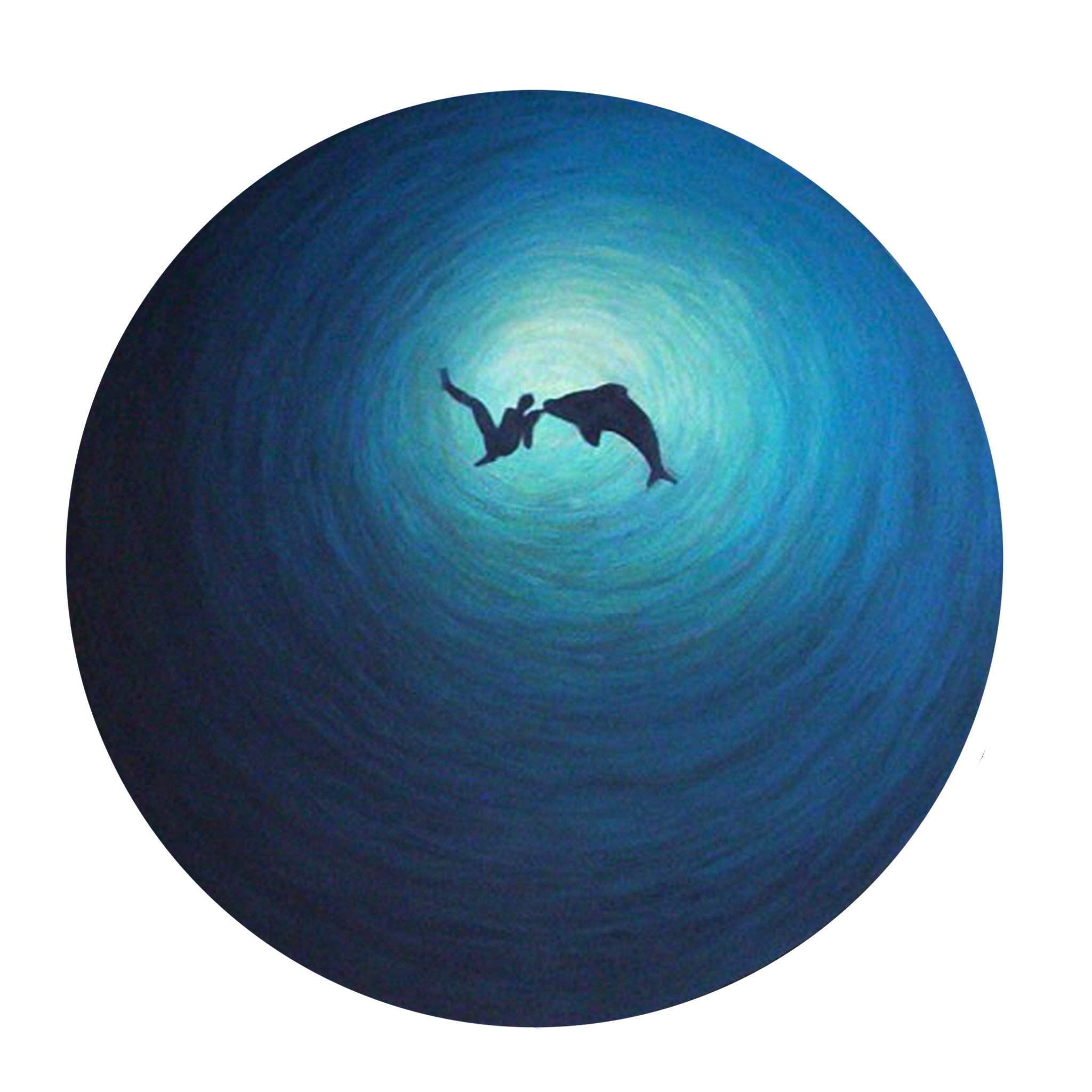Punto de Partida
Origen, 2007.
Acrylic on canvas
40 cm diameter