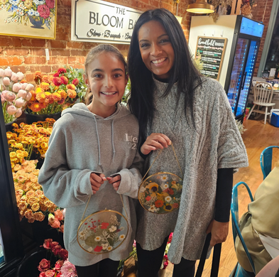 Pressed Floral Art Class 