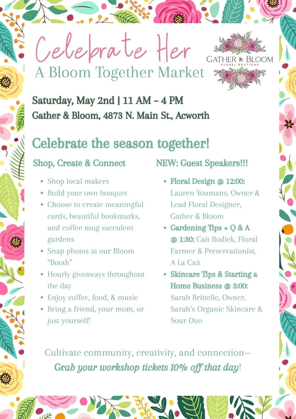 Celebrate Her - Worksheet