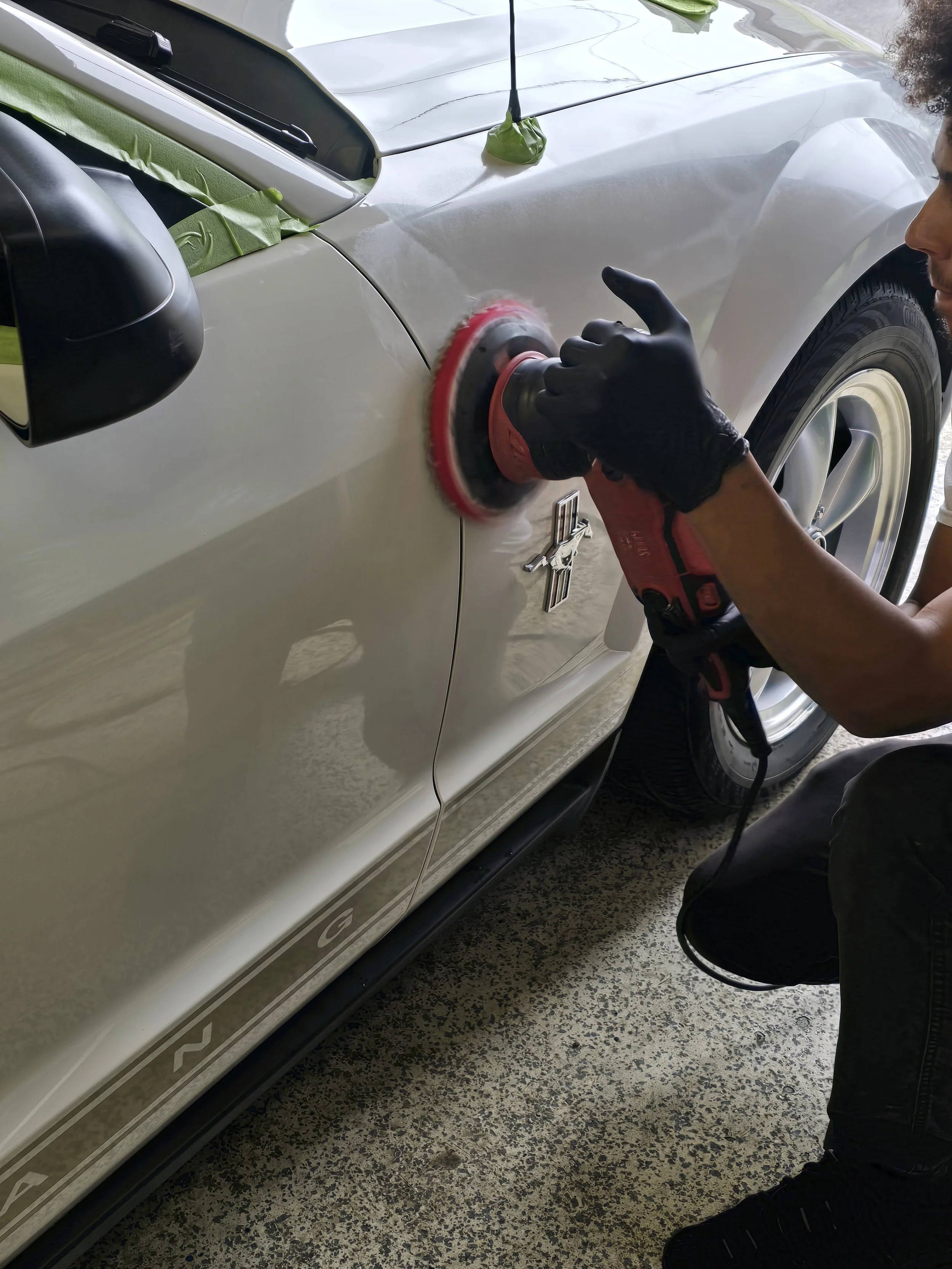 "Premium paint enhancement in Louisville, Kentucky. Expert buff and polish serving Shelby County and Jeffersontown, with swirl removal and mirror like shine."