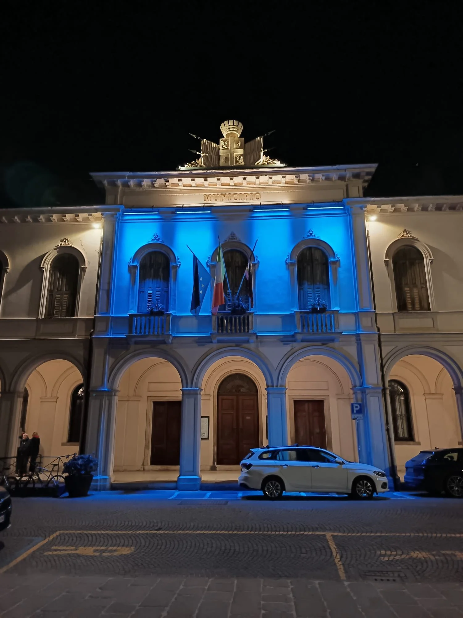 Municipal Building (Palazzo Municipale) of Castelfranco Veneto, Italy