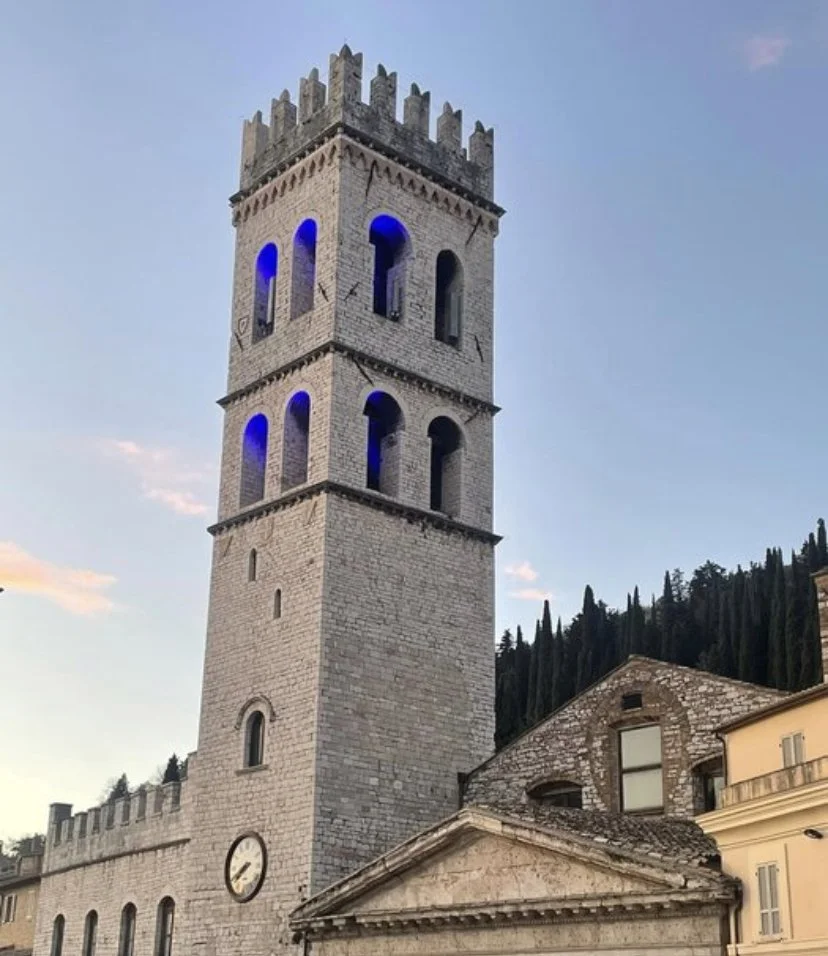 Torre del Popolo (People's Tower) in Assisi, Italy. 