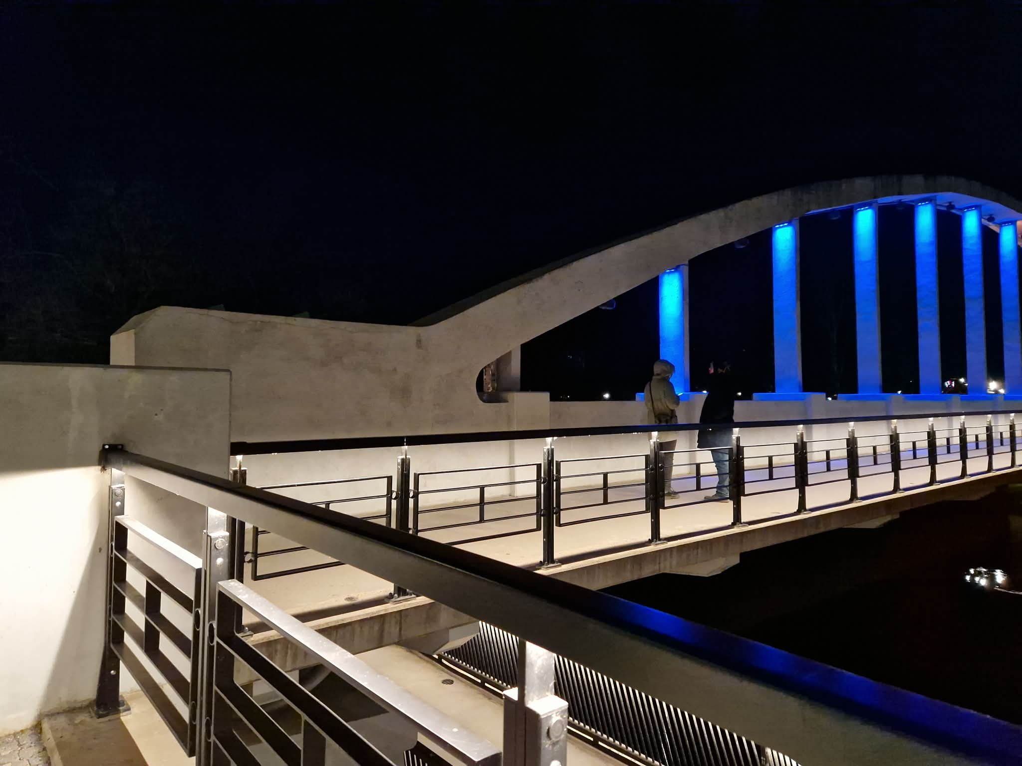 Freedom Bridge (Vabaduse sild) in Tartu, Estonia