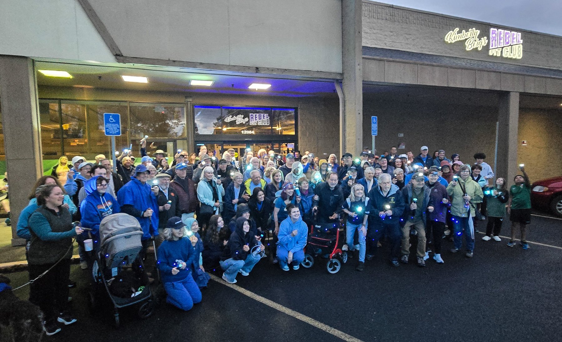 Rebel Fit Club Tigard Oregon Outside the Training Center Kimberly Berg-Rebel Fit Club