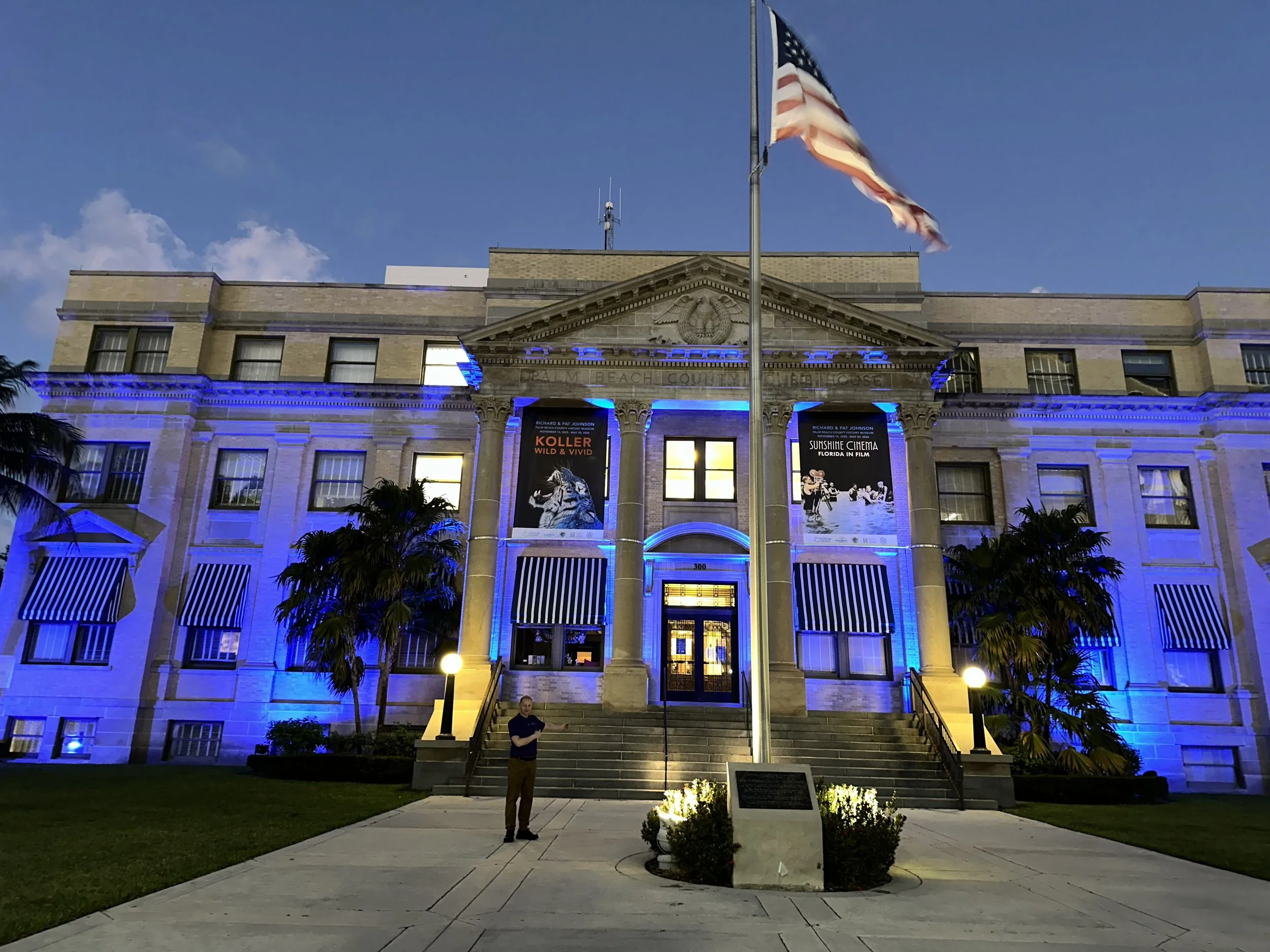 Palm Beach County Courthouse by George Ackerman