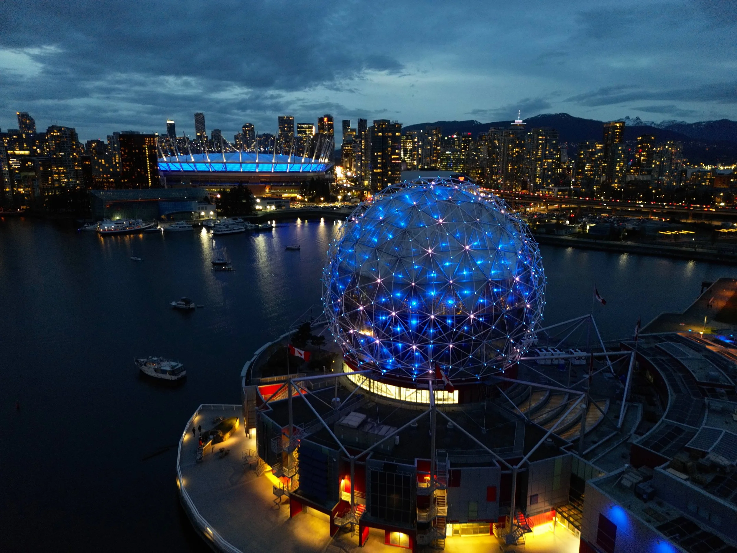 Science World with BC Place