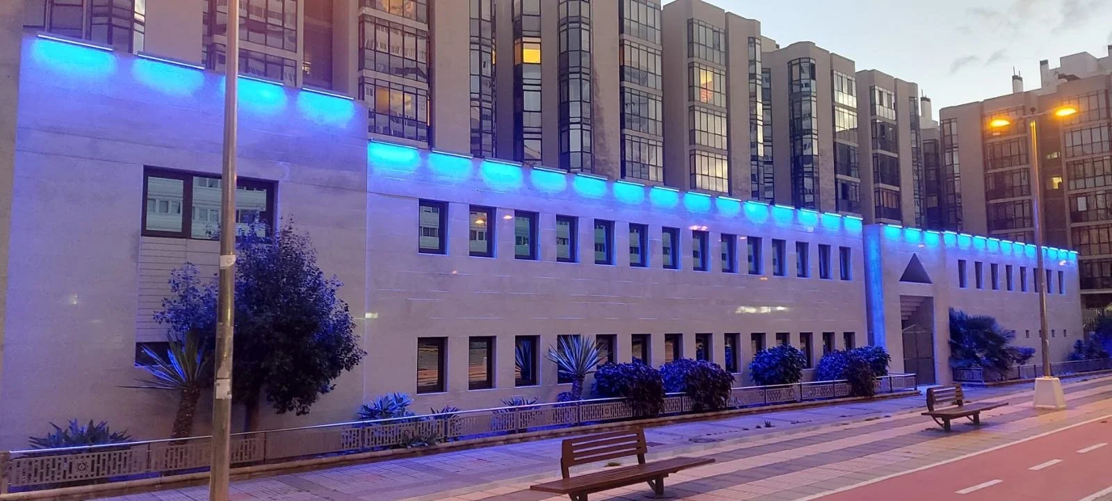 Sede del Gobierno Autonomo de Carnarias, en la isla de Gran Canaria | Seat of the Autonomous Government of Carnarias, on the island of Gran Canaria