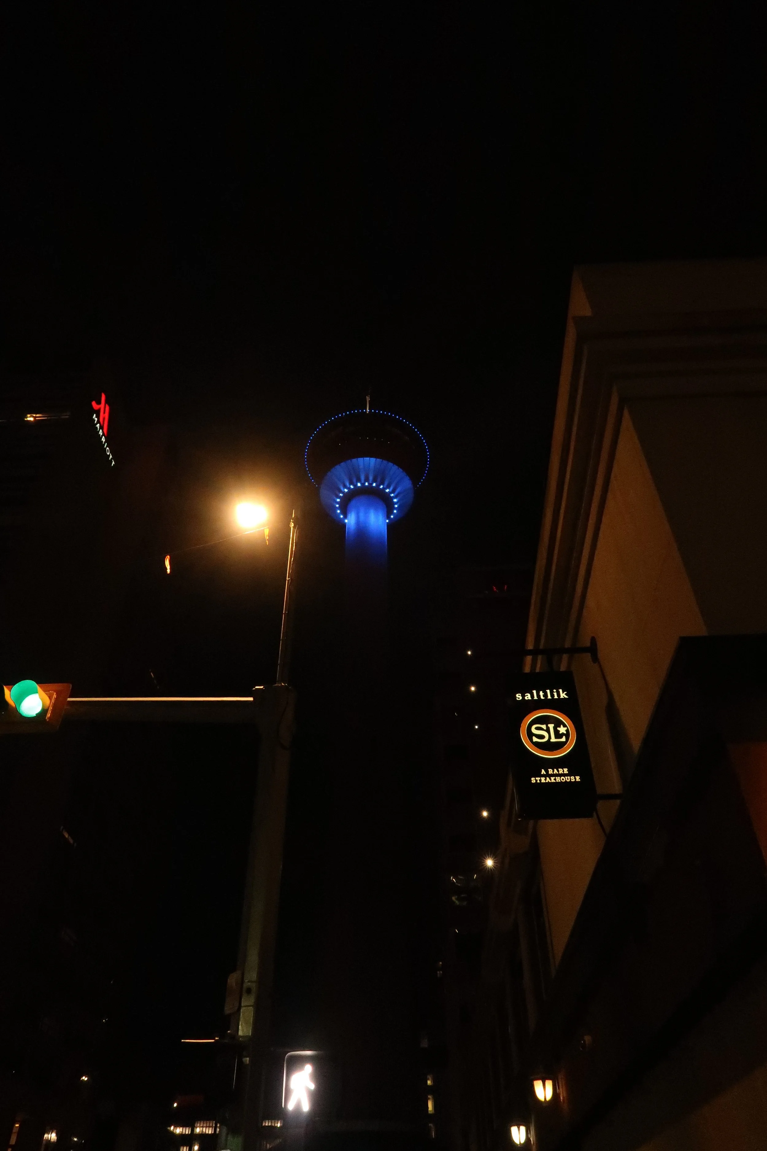 Calgary Tower in downtown Calgary, Alberta, Canada