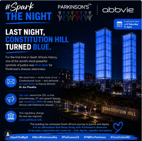 Constitution Hill Sparks the Night - South Africa
