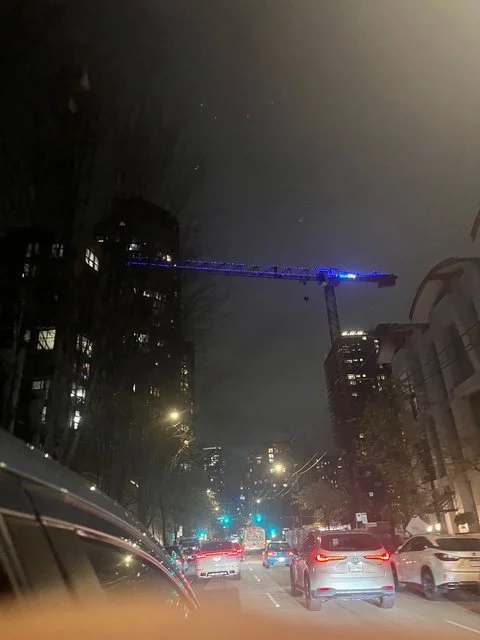 Vancouver Building Crane
