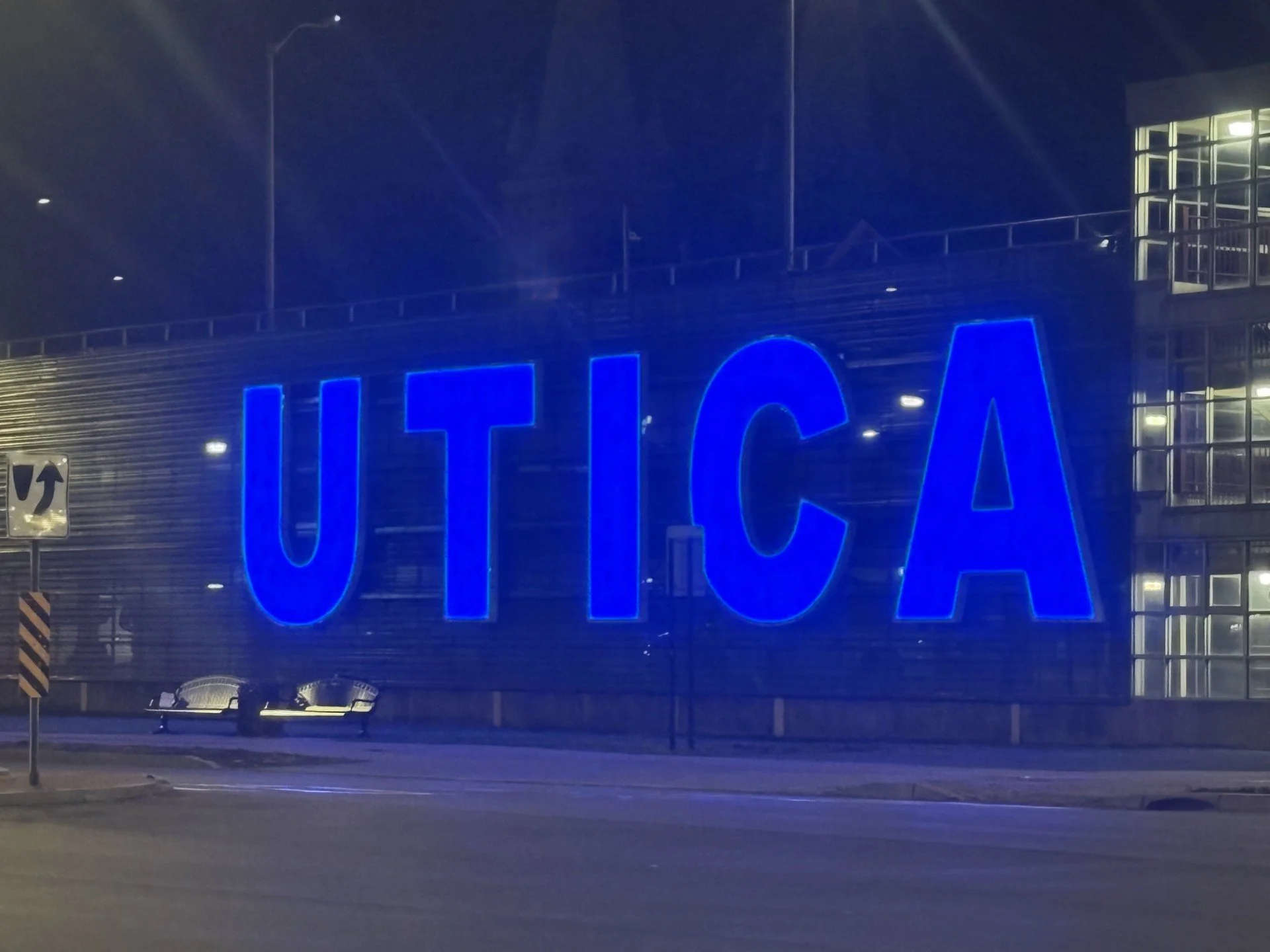 UTICA New York Sign