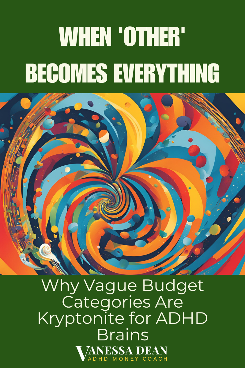 Why Vague Budget Categories are Kryptonite for ADHD Brains