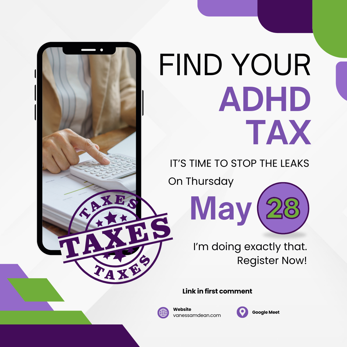 Find Your ADHD Tax