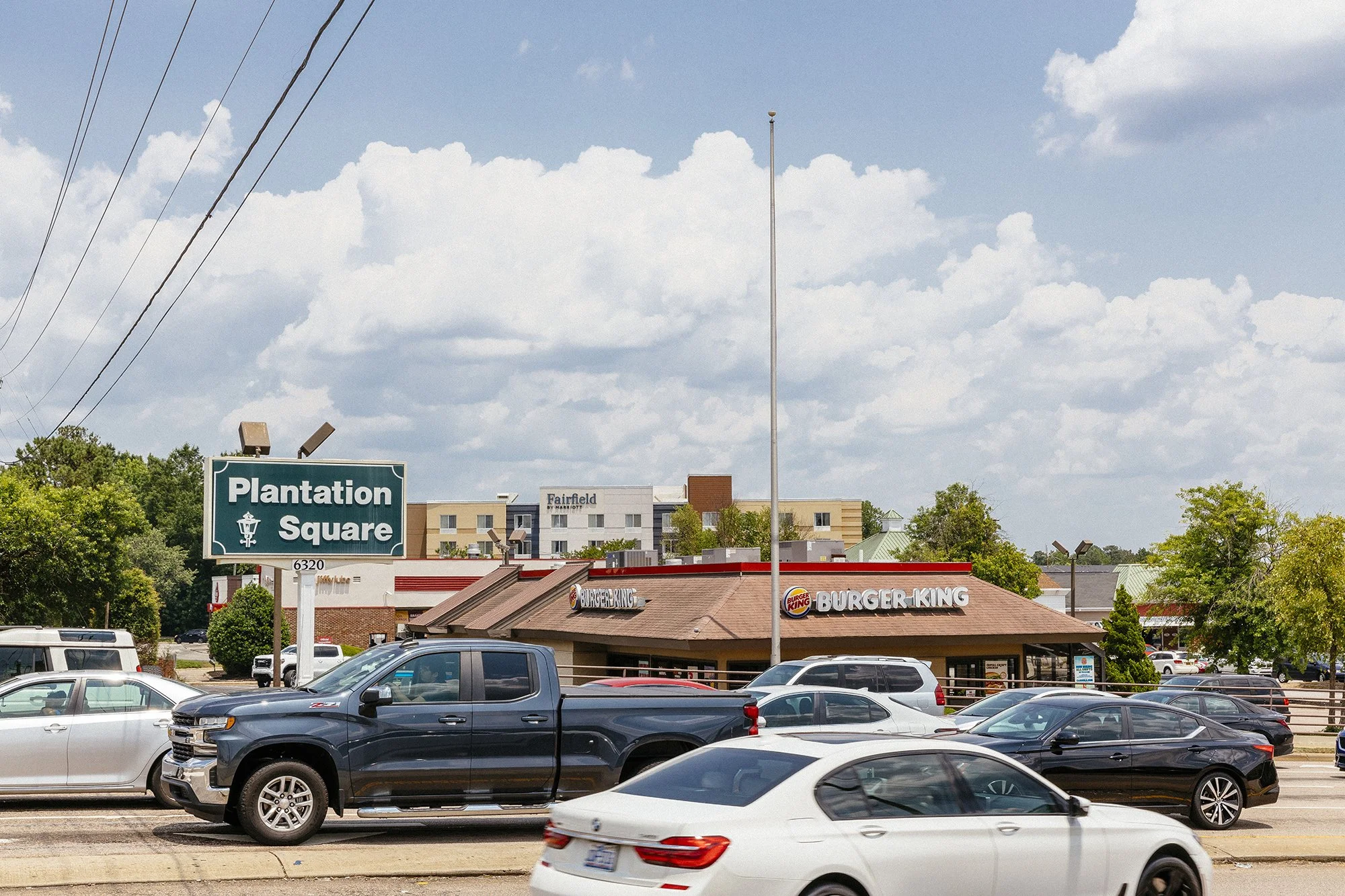 Plantation Square #2, Raleigh, North Carolina, 2023. 5X7" Archival Pigment Print